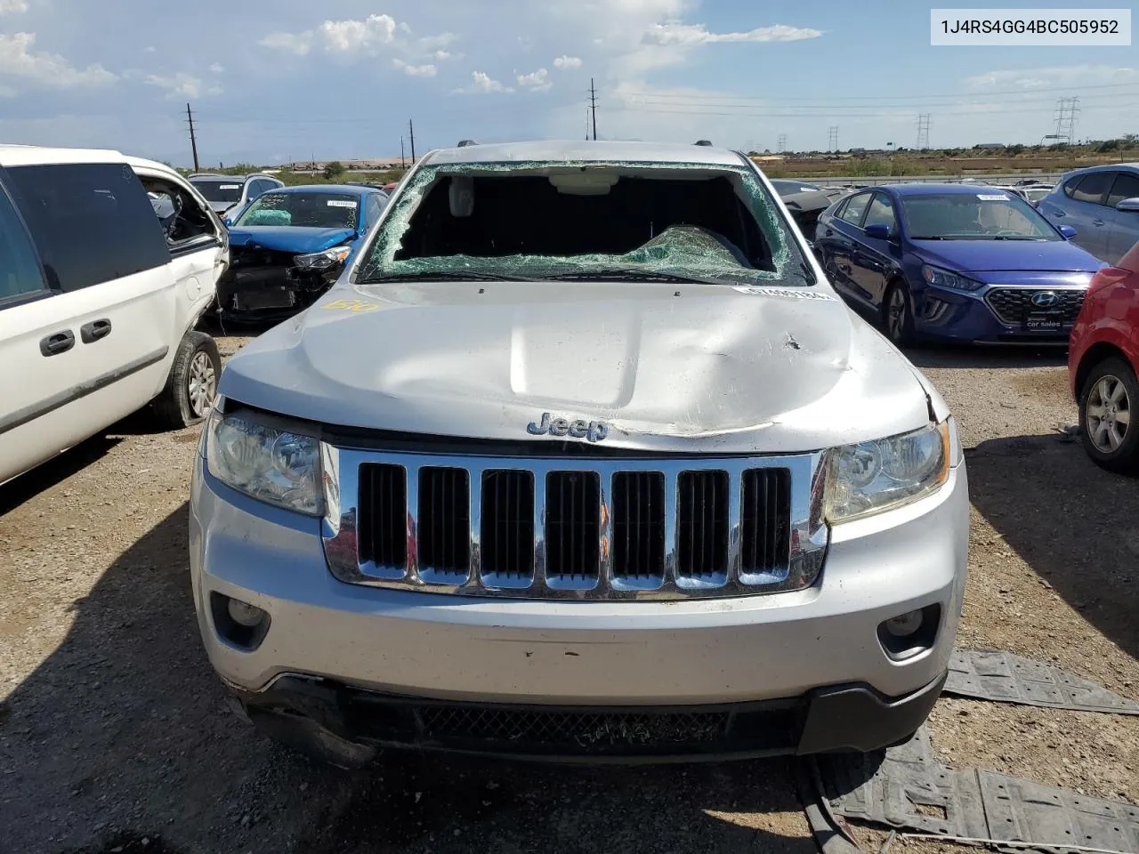 2011 Jeep Grand Cherokee Laredo VIN: 1J4RS4GG4BC505952 Lot: 67499184