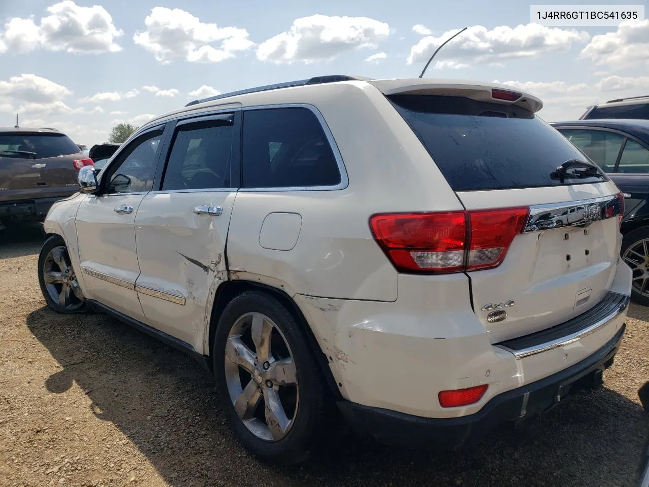 2011 Jeep Grand Cherokee Overland VIN: 1J4RR6GT1BC541635 Lot: 67543474