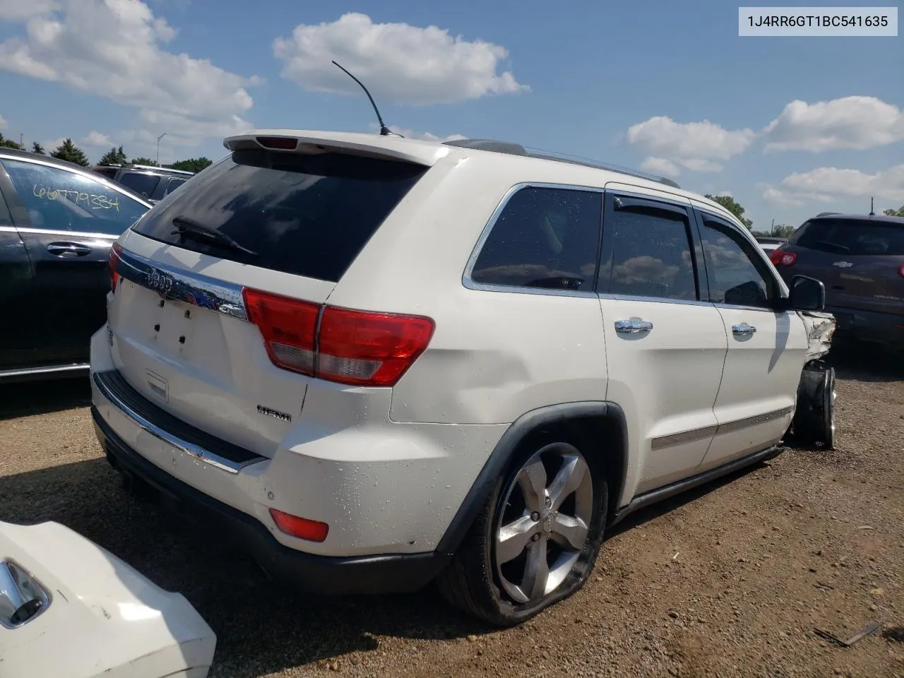 1J4RR6GT1BC541635 2011 Jeep Grand Cherokee Overland