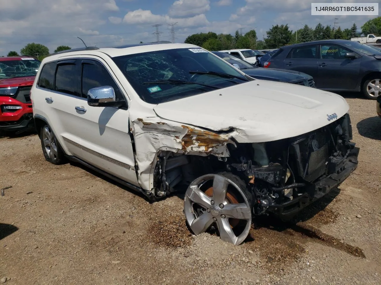 1J4RR6GT1BC541635 2011 Jeep Grand Cherokee Overland