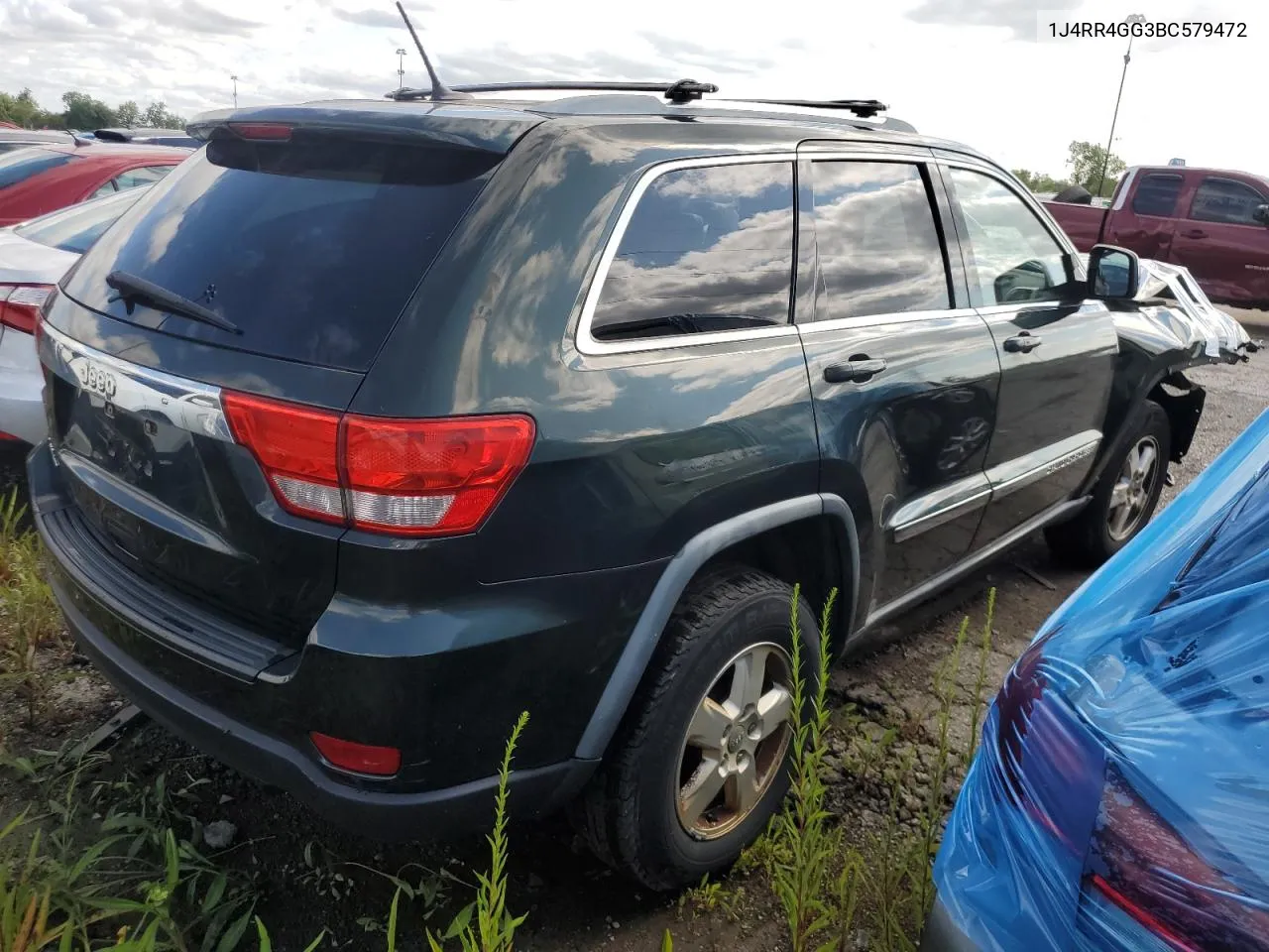 2011 Jeep Grand Cherokee Laredo VIN: 1J4RR4GG3BC579472 Lot: 67733124