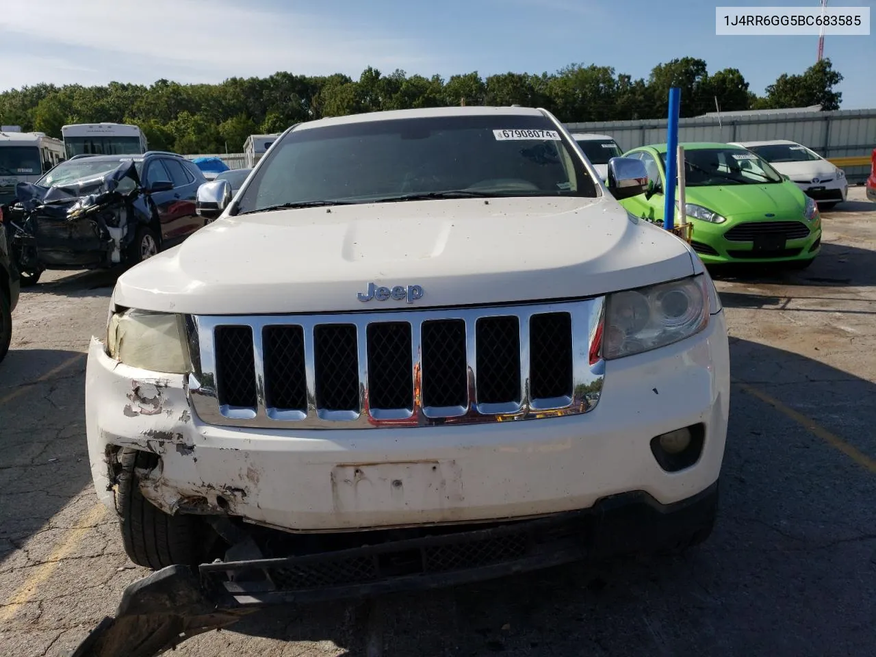 2011 Jeep Grand Cherokee Overland VIN: 1J4RR6GG5BC683585 Lot: 67908074