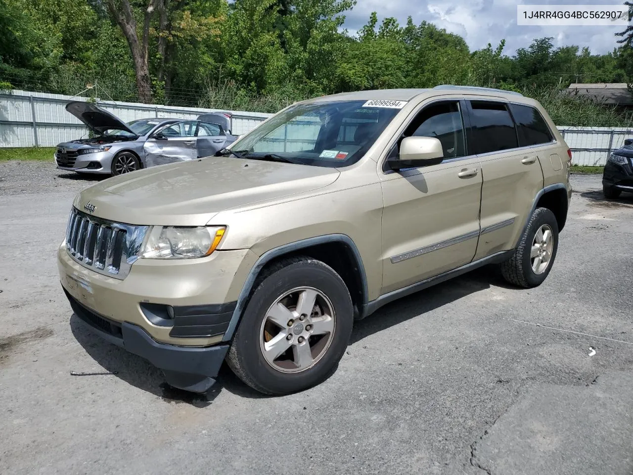 2011 Jeep Grand Cherokee Laredo VIN: 1J4RR4GG4BC562907 Lot: 68099594