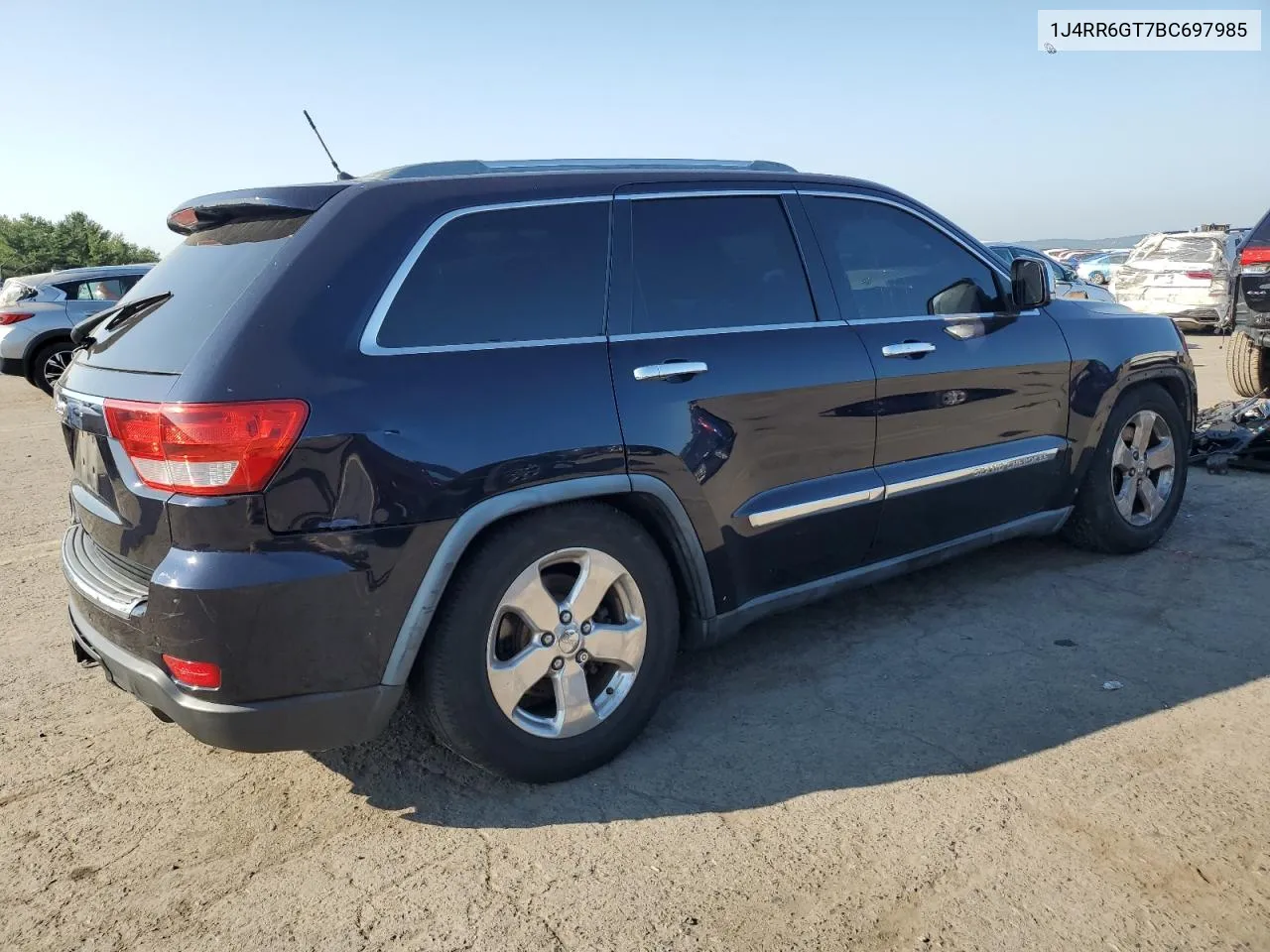 2011 Jeep Grand Cherokee Overland VIN: 1J4RR6GT7BC697985 Lot: 69109384