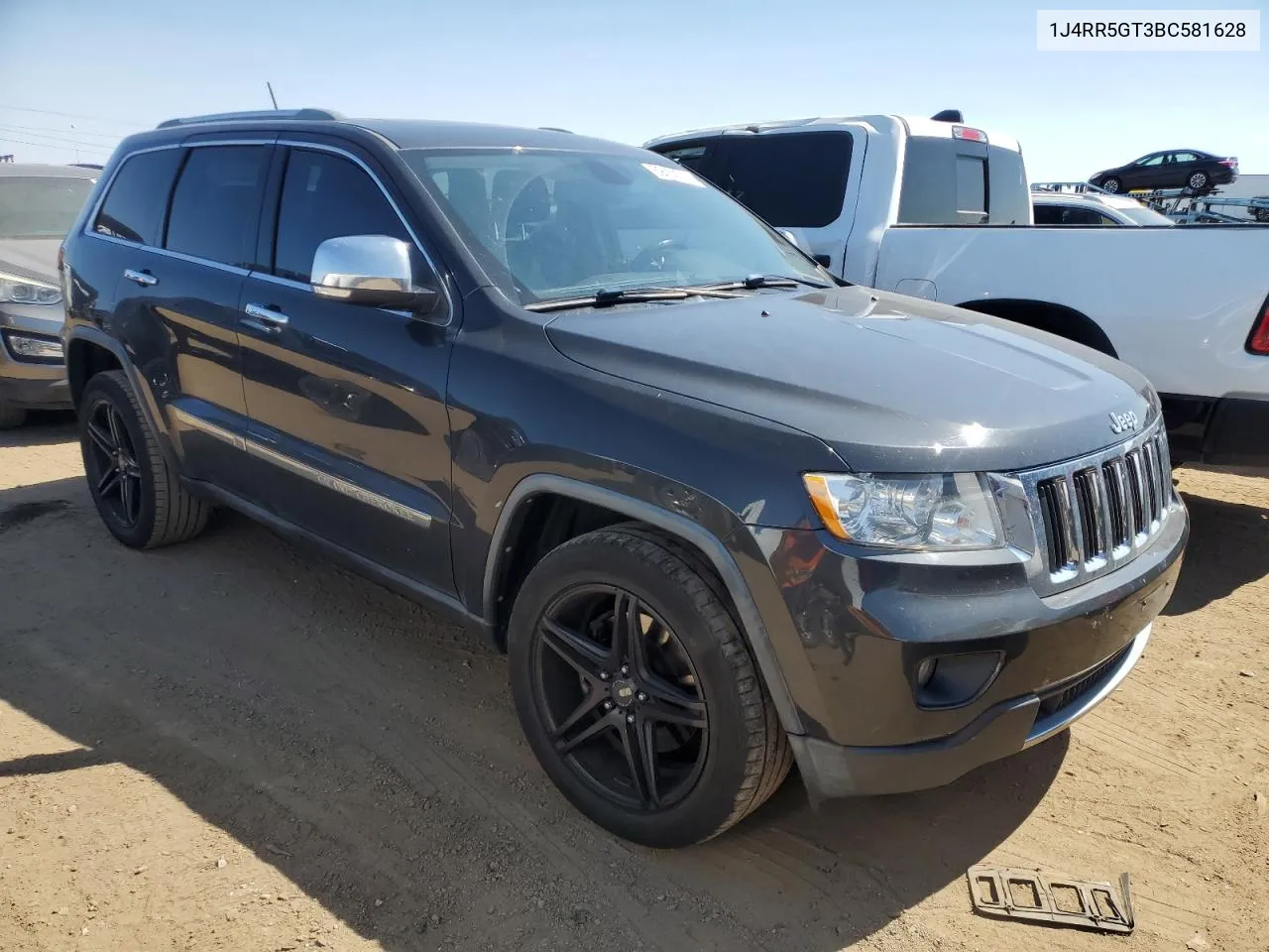 1J4RR5GT3BC581628 2011 Jeep Grand Cherokee Limited