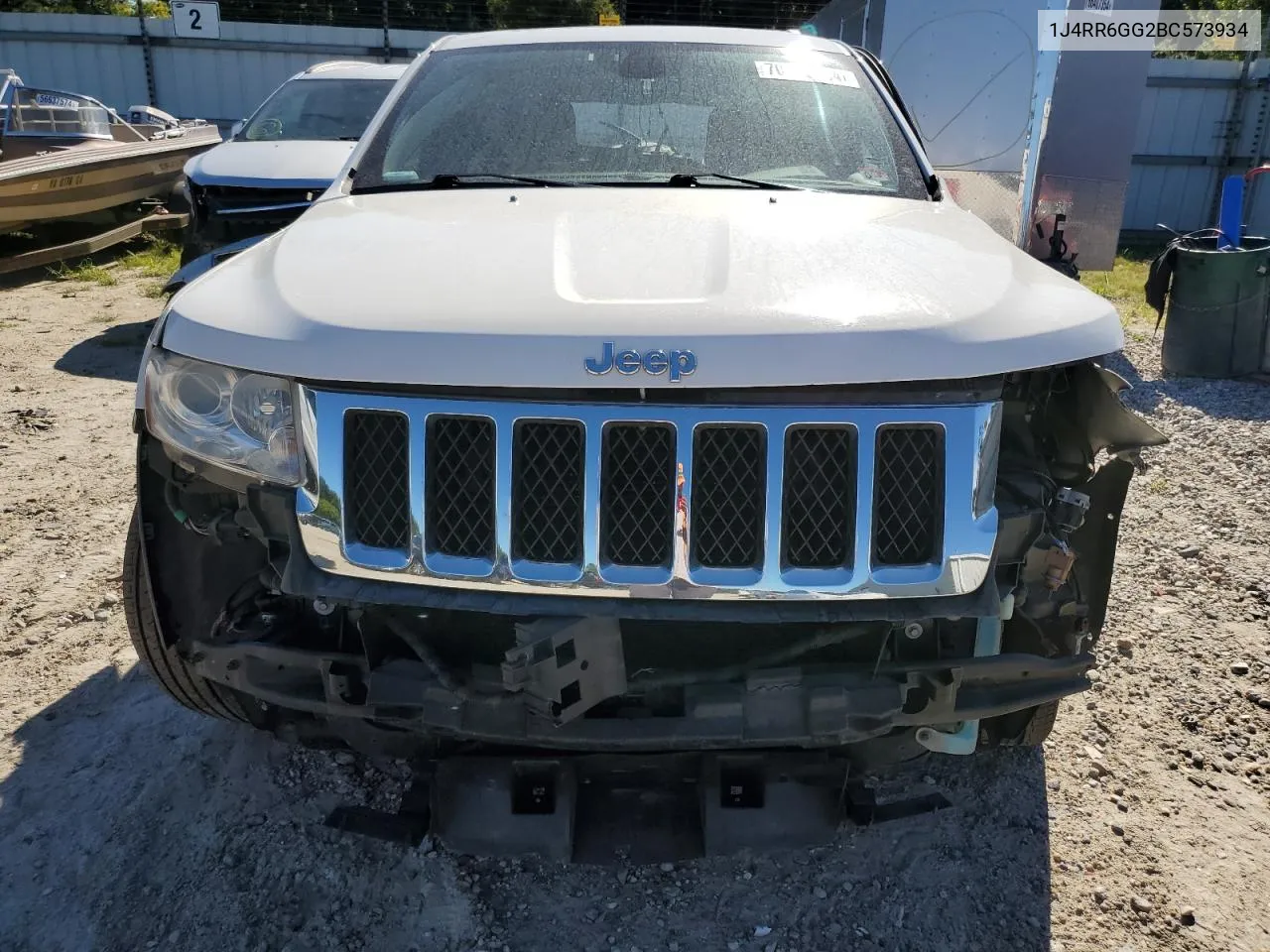 2011 Jeep Grand Cherokee Overland VIN: 1J4RR6GG2BC573934 Lot: 70039264