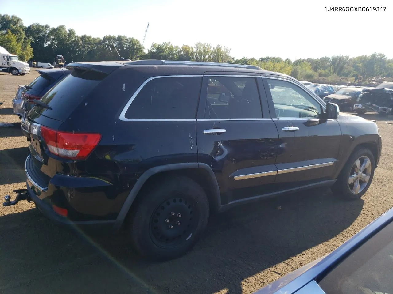 2011 Jeep Grand Cherokee Overland VIN: 1J4RR6GGXBC619347 Lot: 70120214