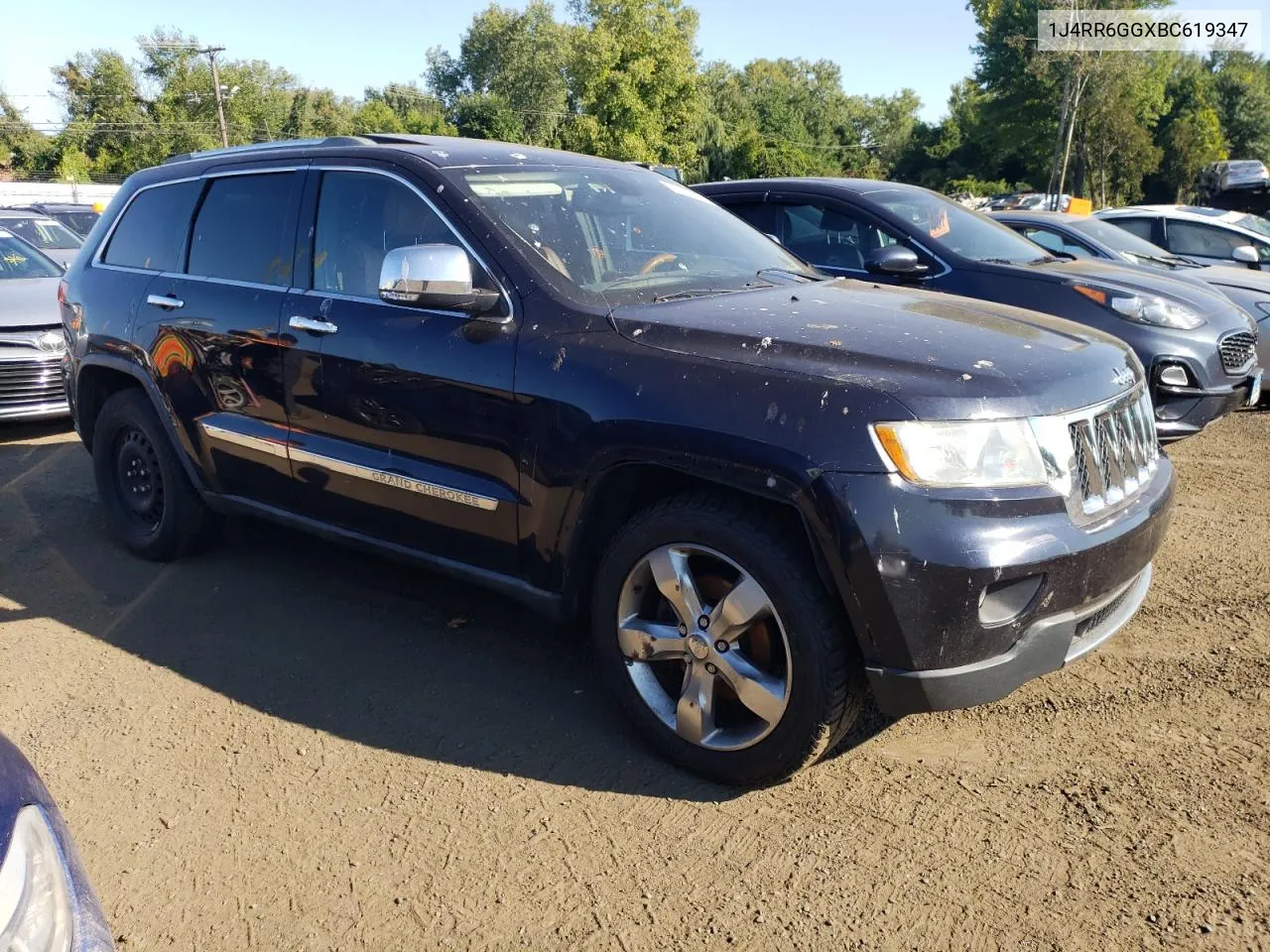 2011 Jeep Grand Cherokee Overland VIN: 1J4RR6GGXBC619347 Lot: 70120214