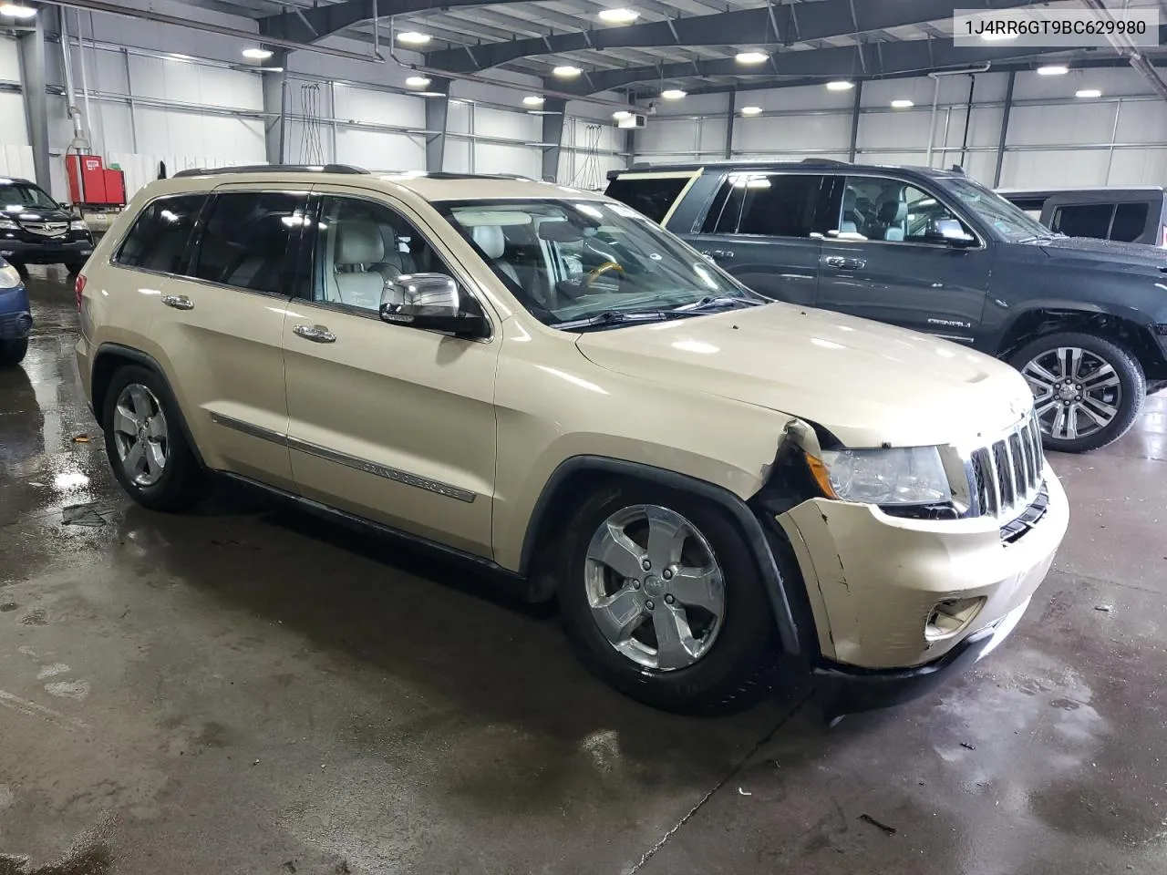 1J4RR6GT9BC629980 2011 Jeep Grand Cherokee Overland