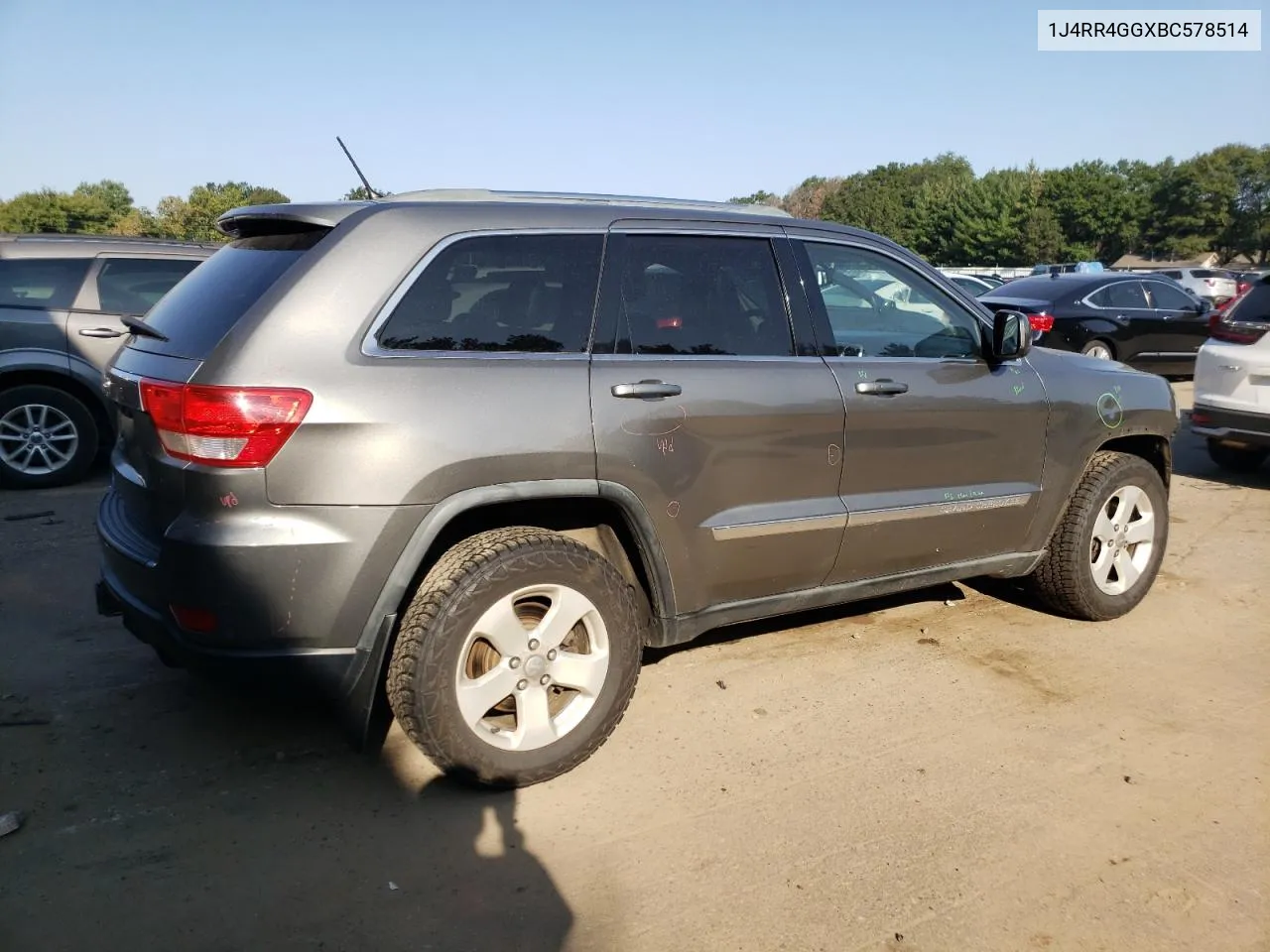 2011 Jeep Grand Cherokee Laredo VIN: 1J4RR4GGXBC578514 Lot: 70285684