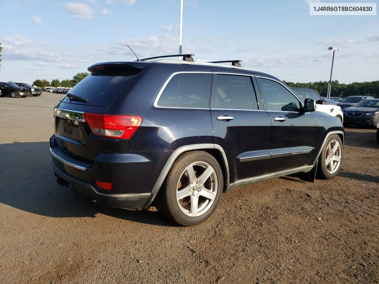 2011 Jeep Grand Cherokee Overland VIN: 1J4RR6GT8BC604830 Lot: 70452094