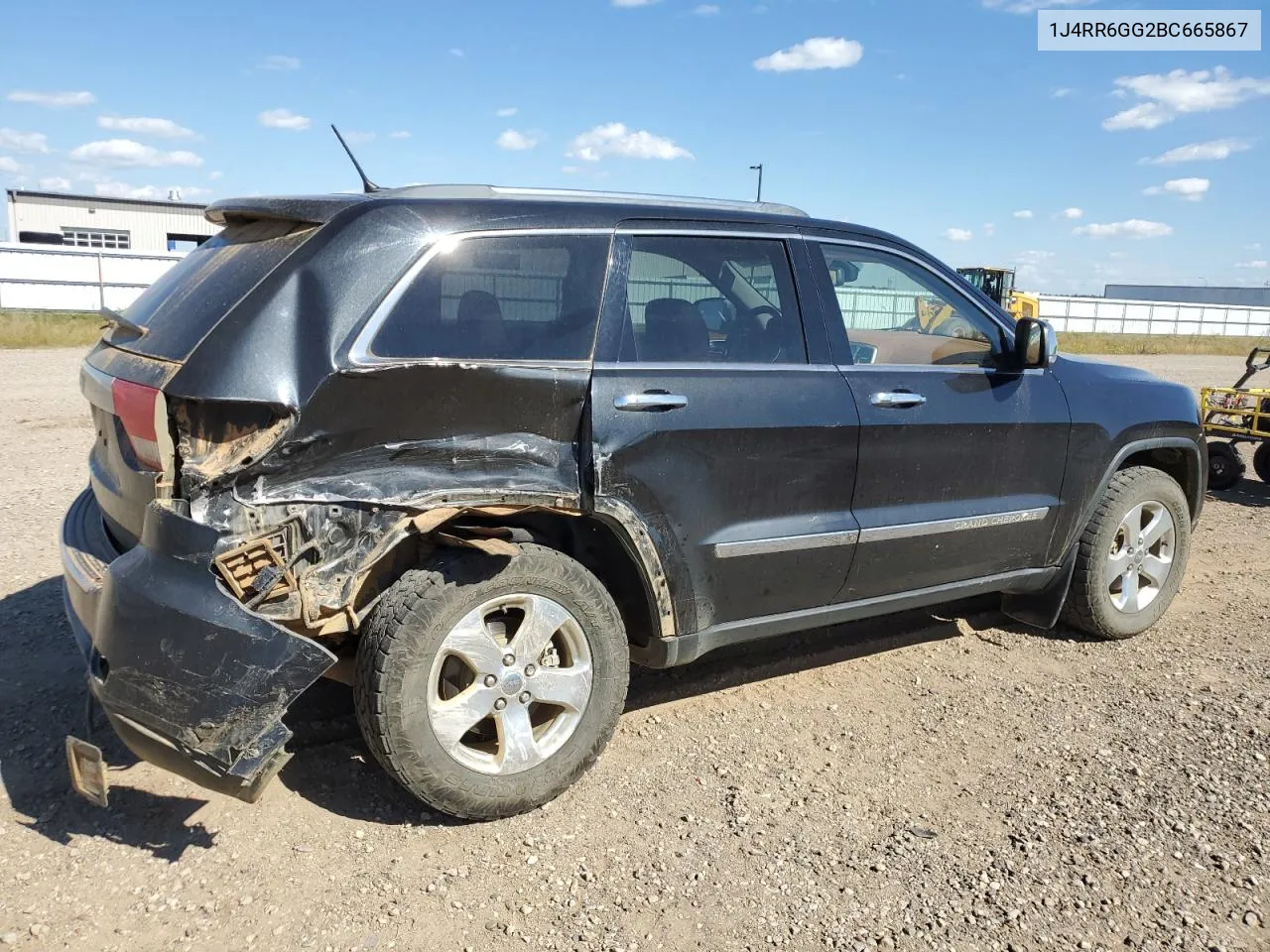 1J4RR6GG2BC665867 2011 Jeep Grand Cherokee Overland