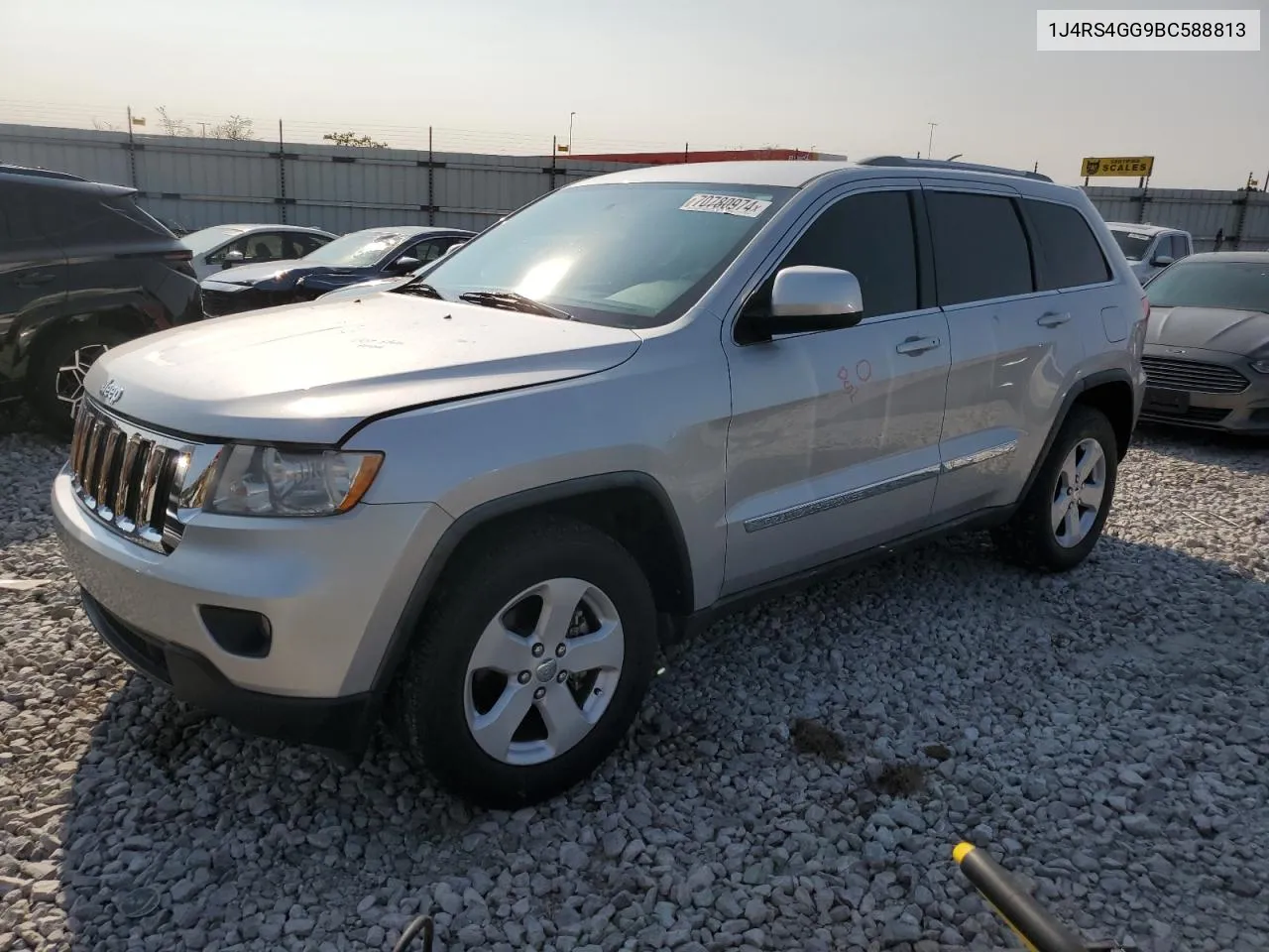 2011 Jeep Grand Cherokee Laredo VIN: 1J4RS4GG9BC588813 Lot: 70780974