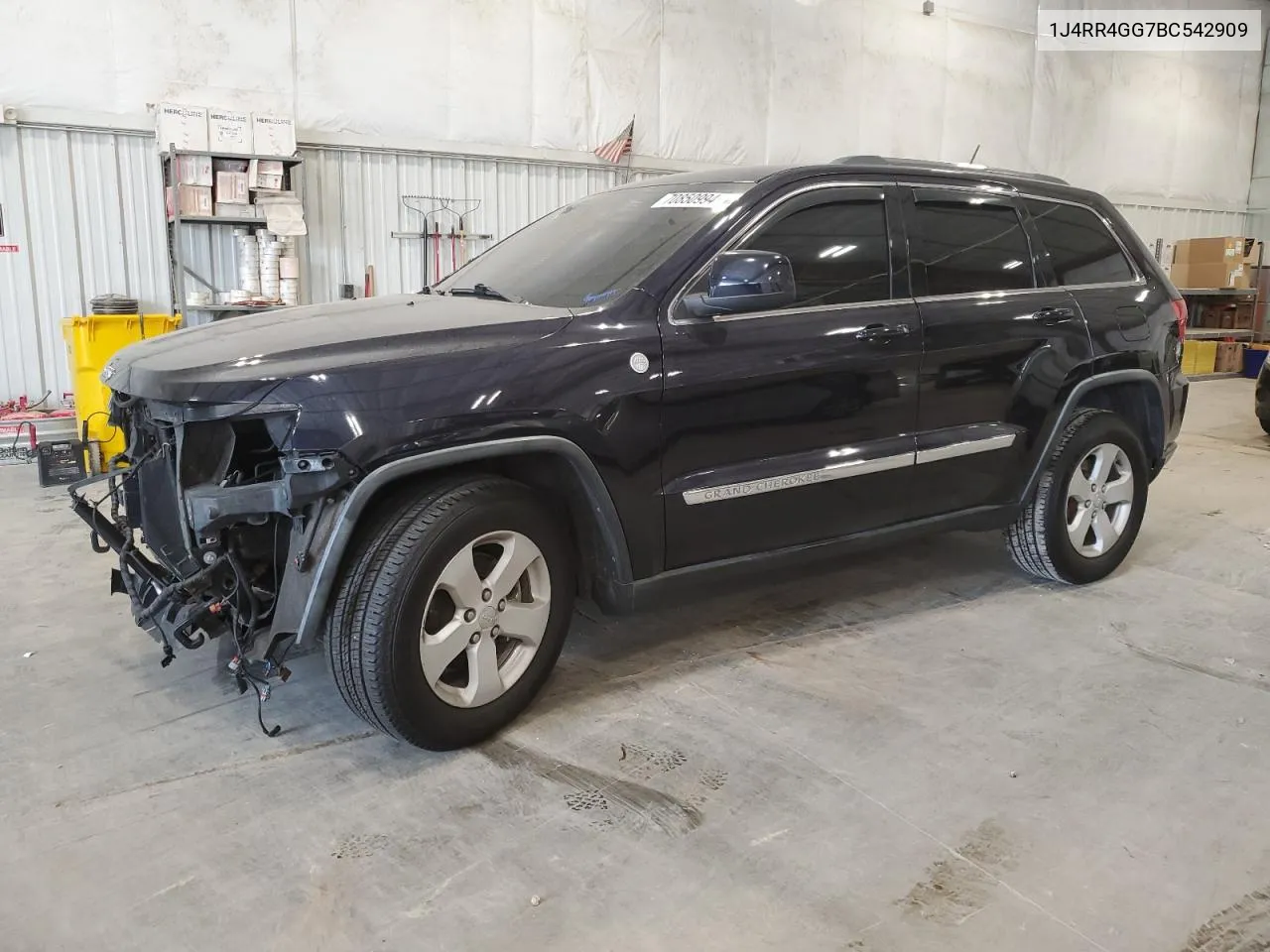 2011 Jeep Grand Cherokee Laredo VIN: 1J4RR4GG7BC542909 Lot: 70850994