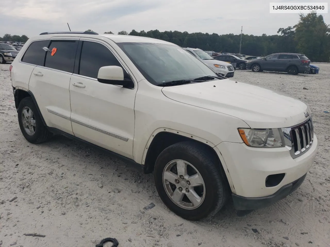 2011 Jeep Grand Cherokee Laredo VIN: 1J4RS4GGXBC534940 Lot: 71088444