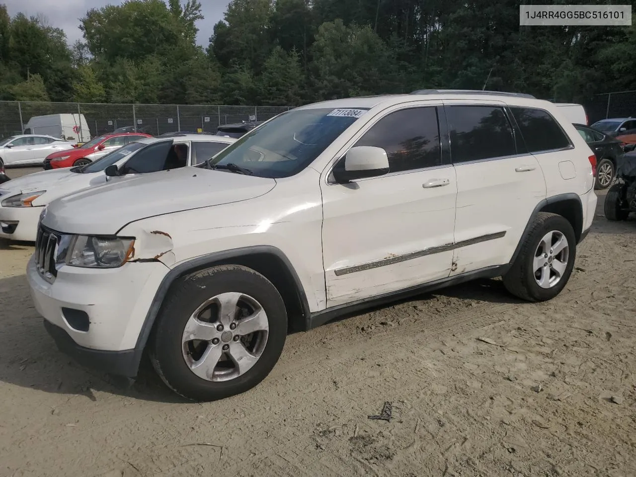 2011 Jeep Grand Cherokee Laredo VIN: 1J4RR4GG5BC516101 Lot: 71113084