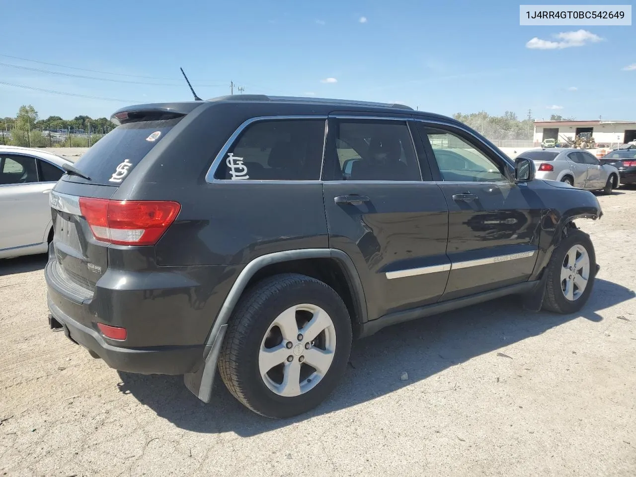 2011 Jeep Grand Cherokee Laredo VIN: 1J4RR4GT0BC542649 Lot: 71119444