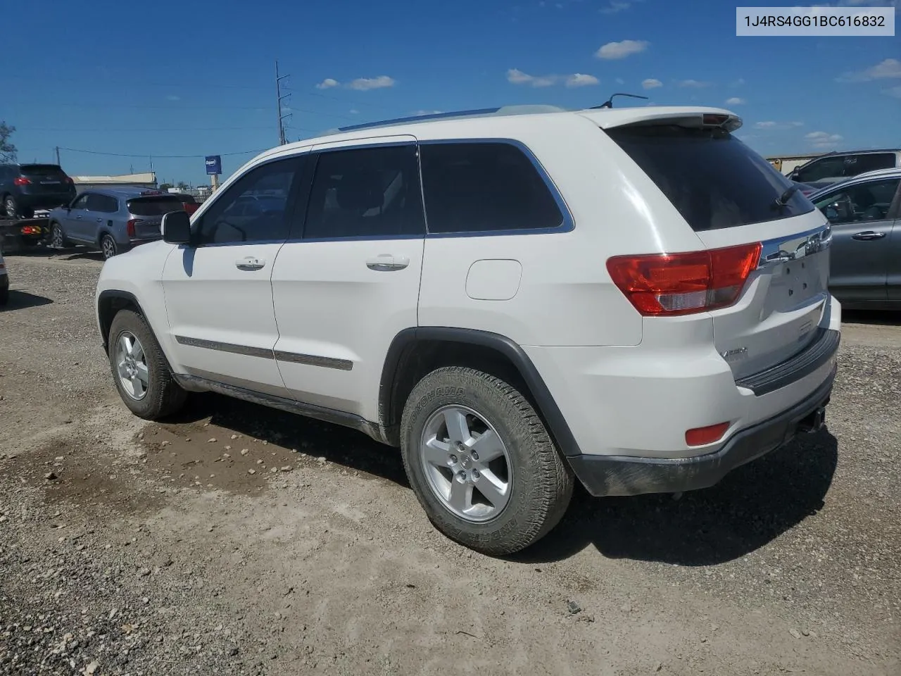 2011 Jeep Grand Cherokee Laredo VIN: 1J4RS4GG1BC616832 Lot: 71216504