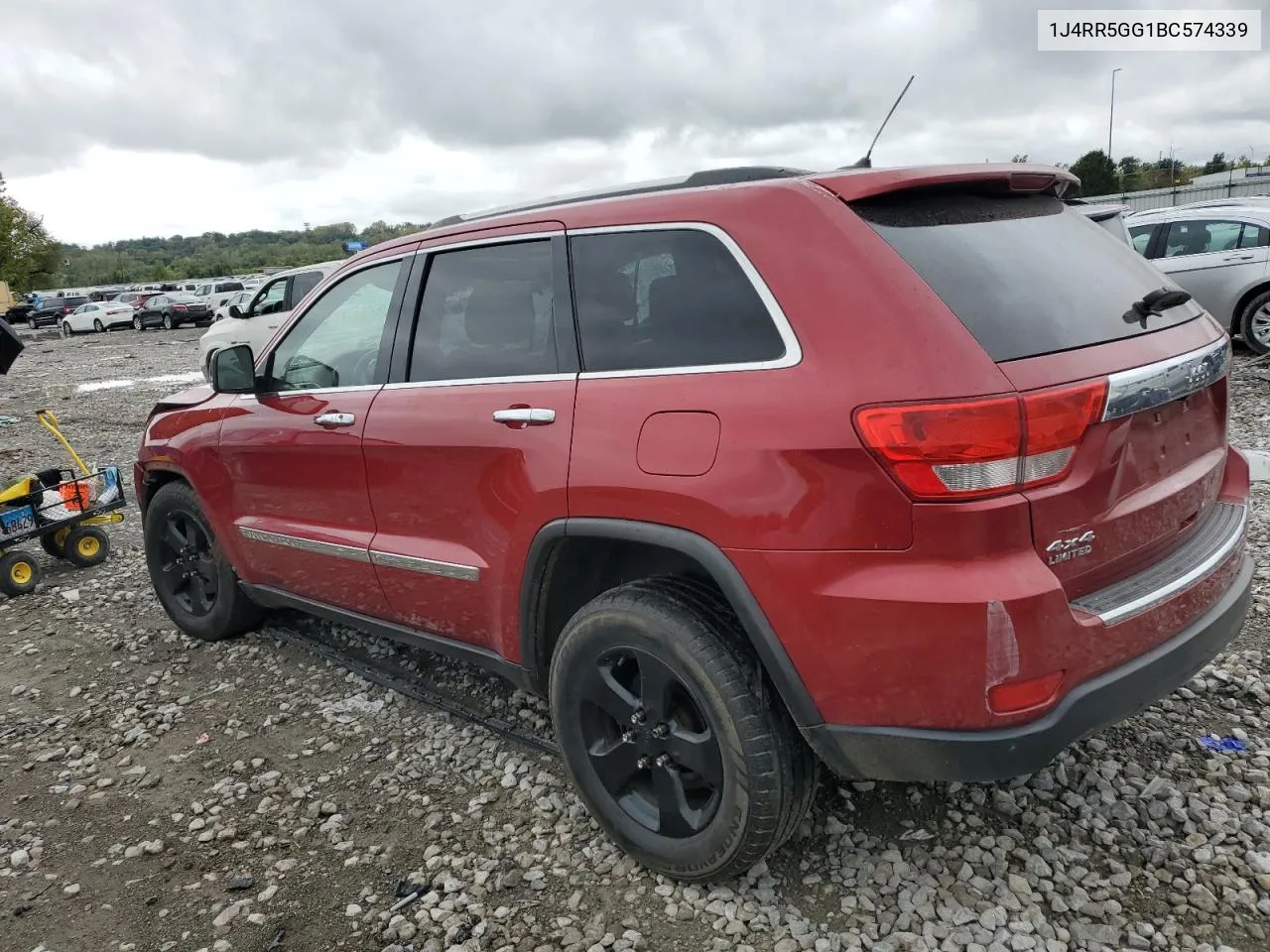 2011 Jeep Grand Cherokee Limited VIN: 1J4RR5GG1BC574339 Lot: 71419484