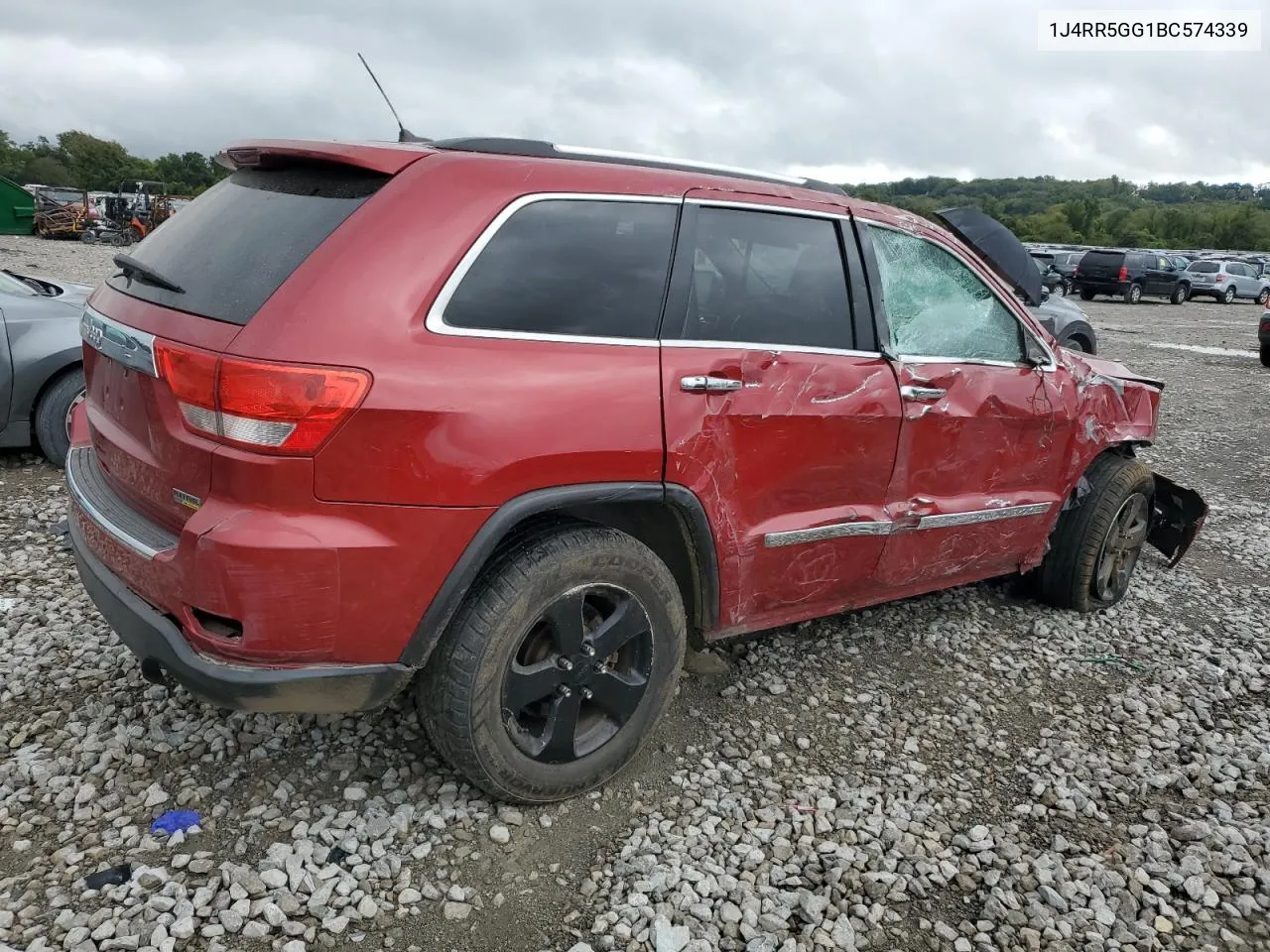 2011 Jeep Grand Cherokee Limited VIN: 1J4RR5GG1BC574339 Lot: 71419484