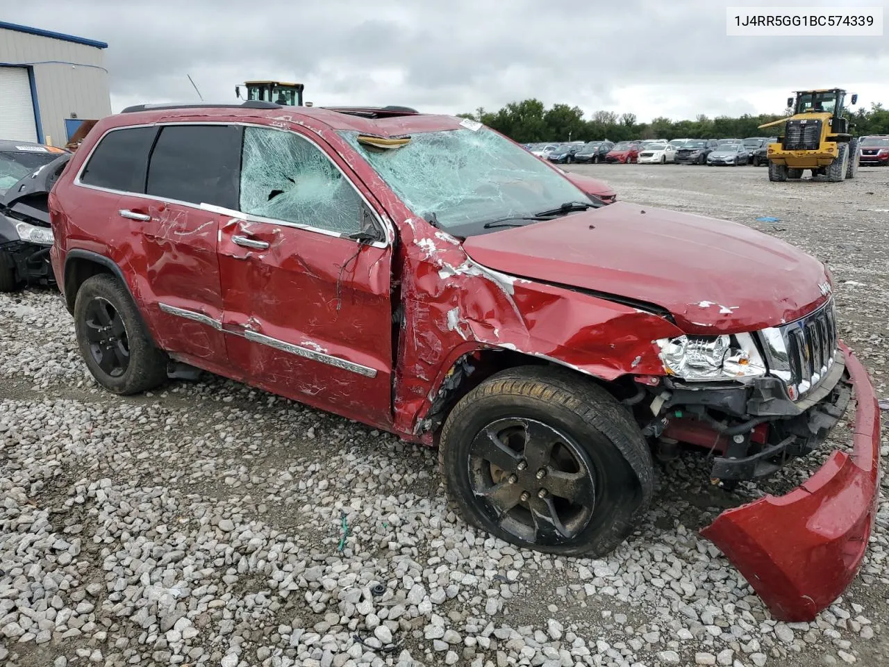 2011 Jeep Grand Cherokee Limited VIN: 1J4RR5GG1BC574339 Lot: 71419484