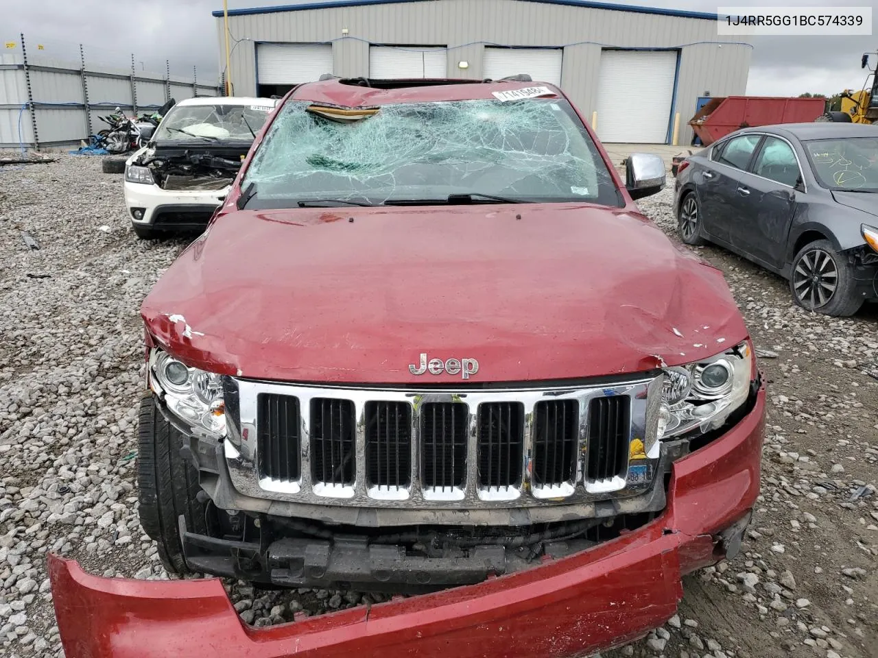 2011 Jeep Grand Cherokee Limited VIN: 1J4RR5GG1BC574339 Lot: 71419484