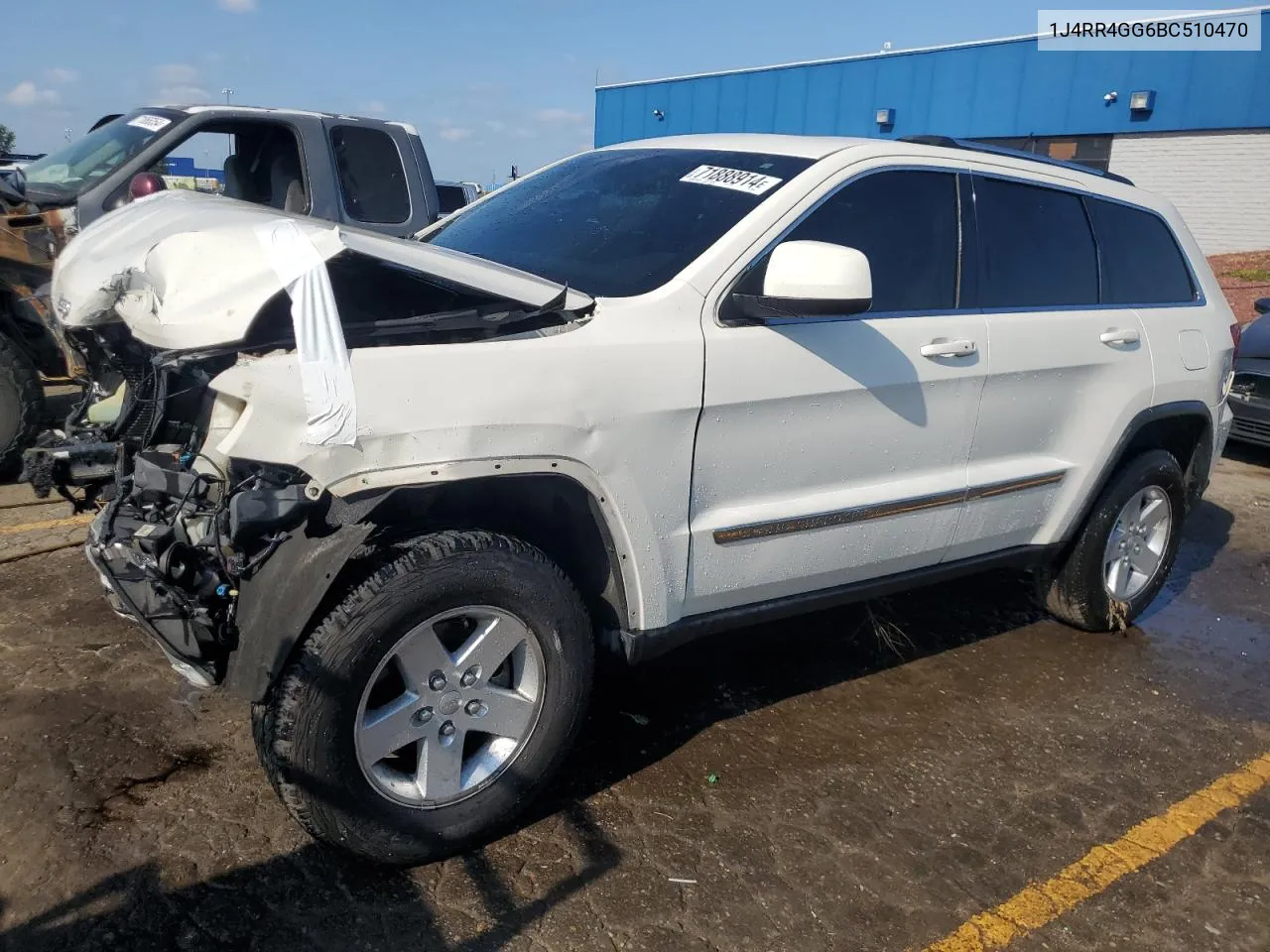 2011 Jeep Grand Cherokee Laredo VIN: 1J4RR4GG6BC510470 Lot: 71888914