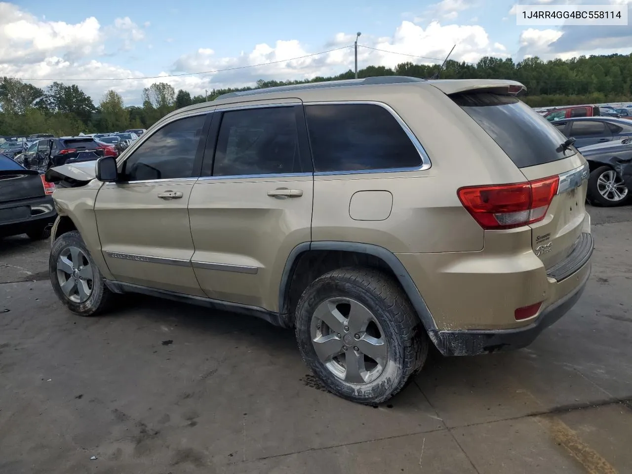 2011 Jeep Grand Cherokee Laredo VIN: 1J4RR4GG4BC558114 Lot: 71921914