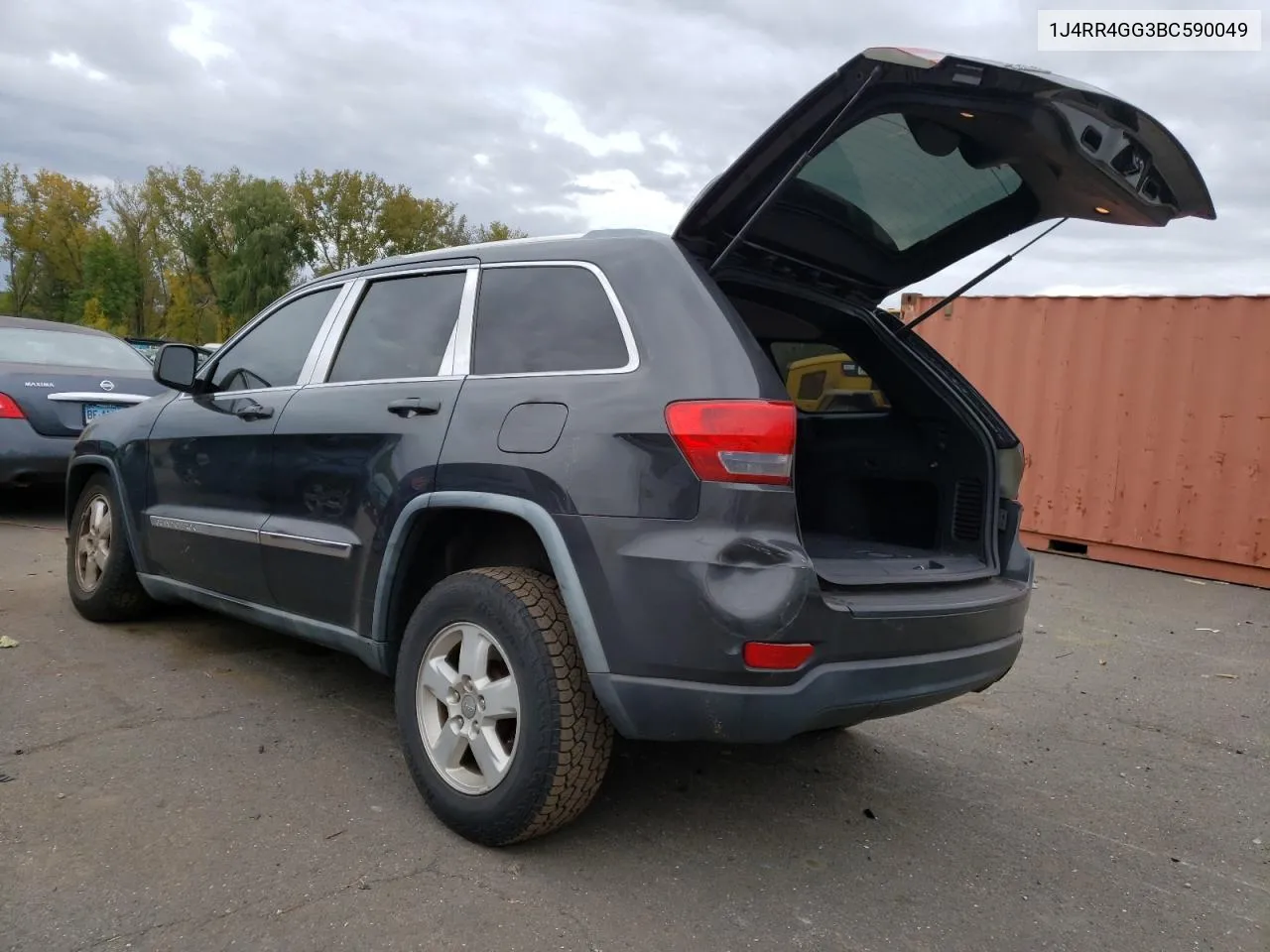 2011 Jeep Grand Cherokee Laredo VIN: 1J4RR4GG3BC590049 Lot: 72546694