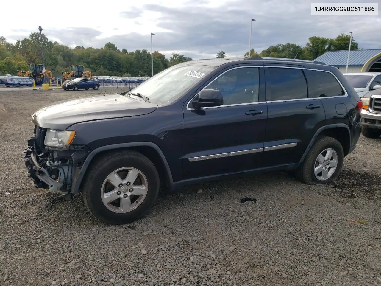 2011 Jeep Grand Cherokee Laredo VIN: 1J4RR4GG9BC511886 Lot: 72645574