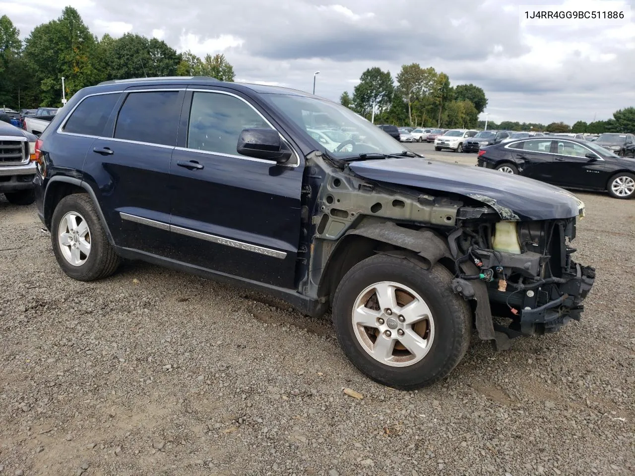 2011 Jeep Grand Cherokee Laredo VIN: 1J4RR4GG9BC511886 Lot: 72645574