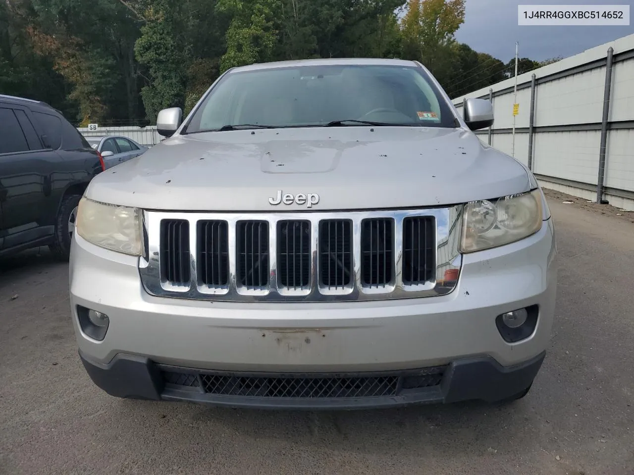 2011 Jeep Grand Cherokee Laredo VIN: 1J4RR4GGXBC514652 Lot: 72794514