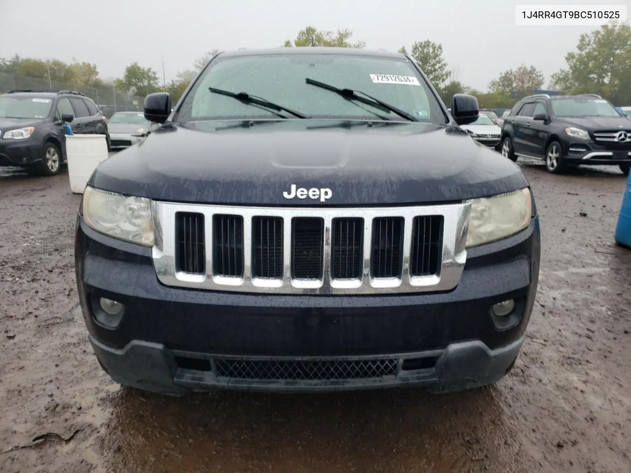 2011 Jeep Grand Cherokee Laredo VIN: 1J4RR4GT9BC510525 Lot: 72912634