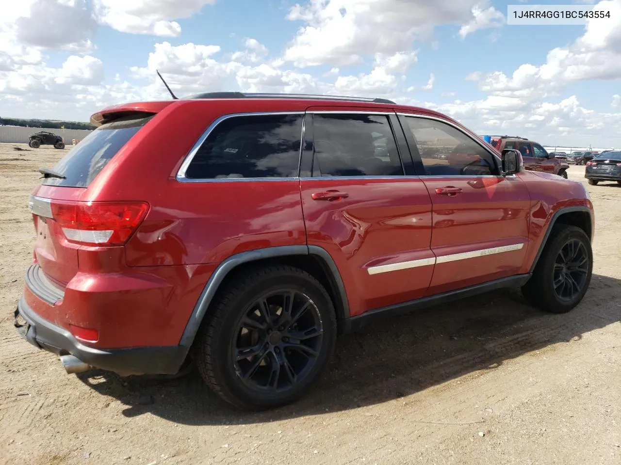 2011 Jeep Grand Cherokee Laredo VIN: 1J4RR4GG1BC543554 Lot: 72921284