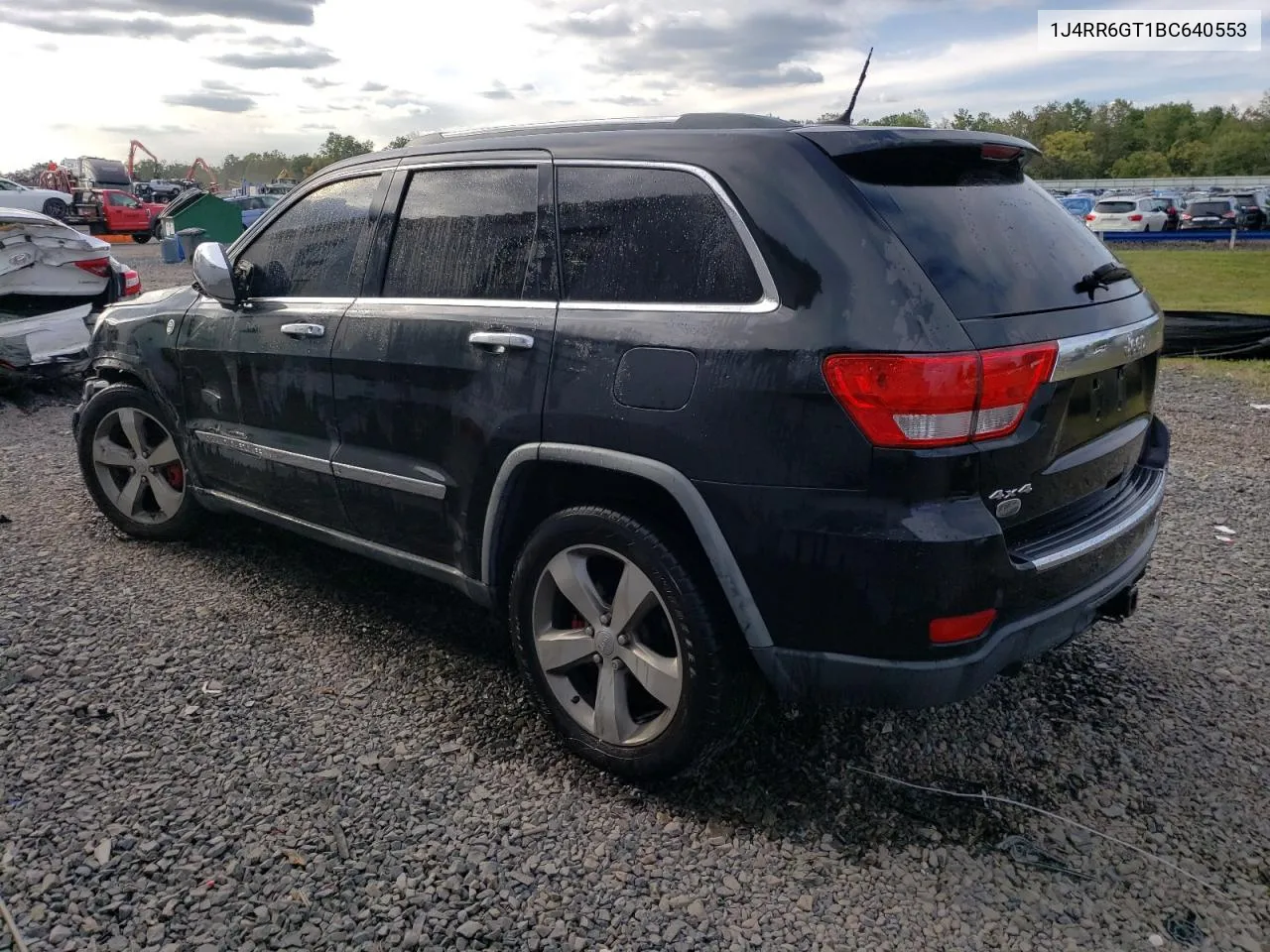 2011 Jeep Grand Cherokee Overland VIN: 1J4RR6GT1BC640553 Lot: 72954864