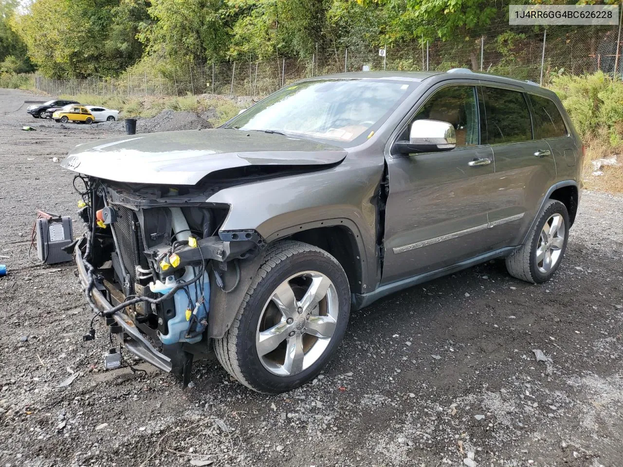 2011 Jeep Grand Cherokee Overland VIN: 1J4RR6GG4BC626228 Lot: 72988014