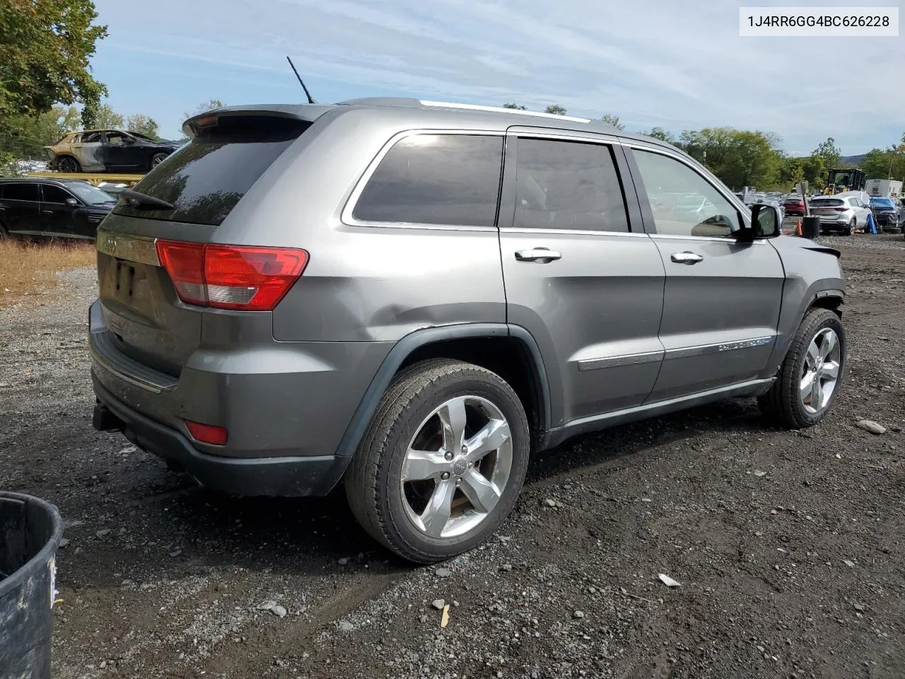 2011 Jeep Grand Cherokee Overland VIN: 1J4RR6GG4BC626228 Lot: 72988014