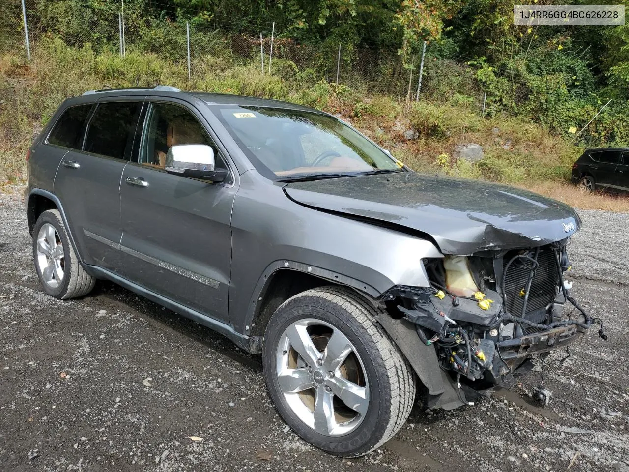 2011 Jeep Grand Cherokee Overland VIN: 1J4RR6GG4BC626228 Lot: 72988014