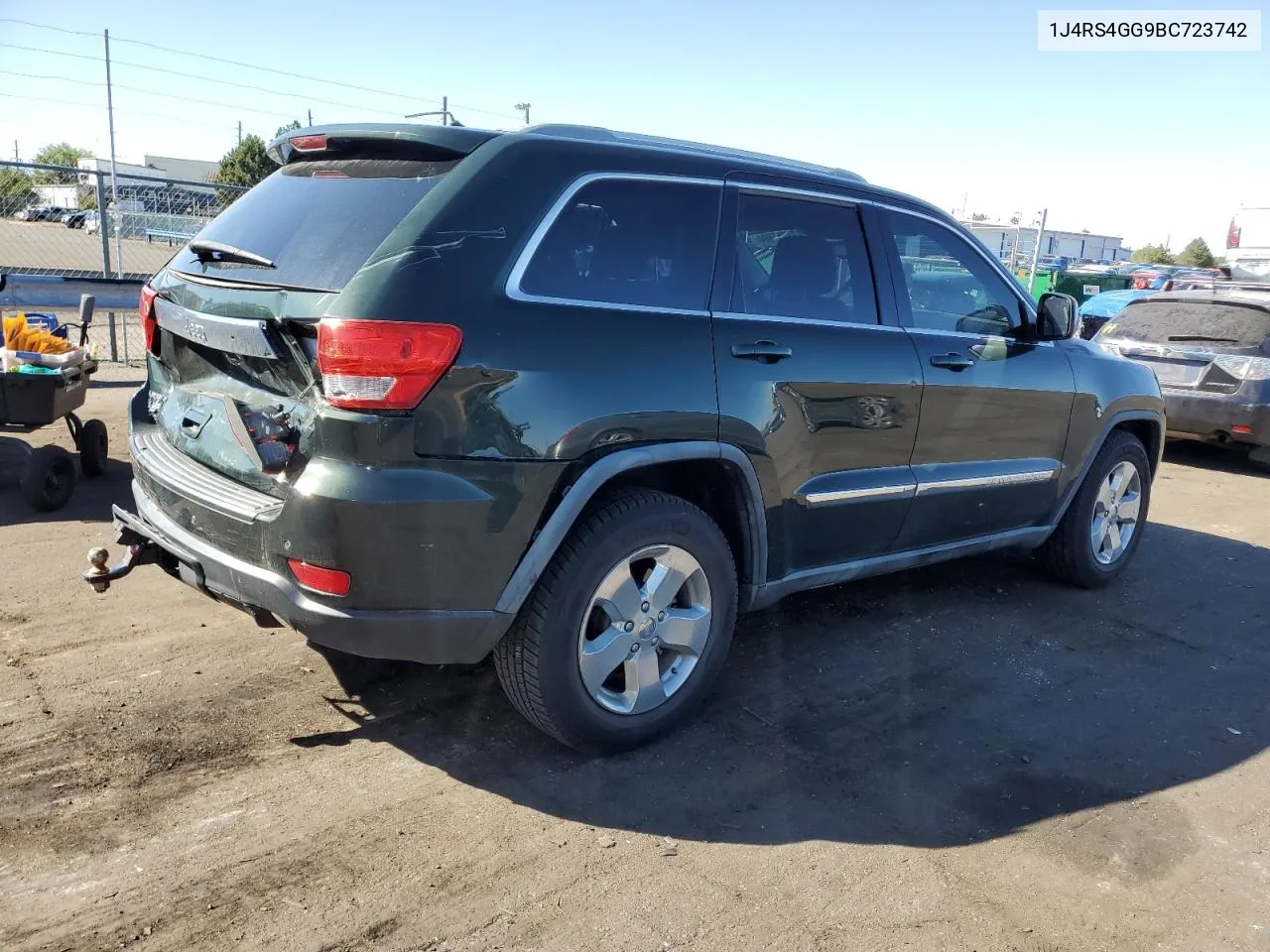 2011 Jeep Grand Cherokee Laredo VIN: 1J4RS4GG9BC723742 Lot: 73055594