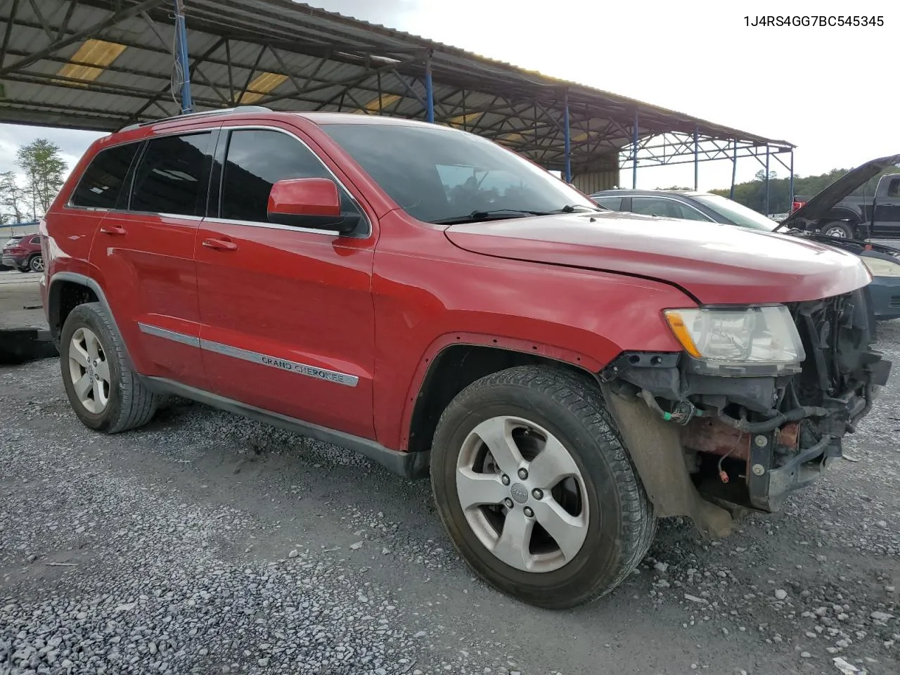 2011 Jeep Grand Cherokee Laredo VIN: 1J4RS4GG7BC545345 Lot: 73131624