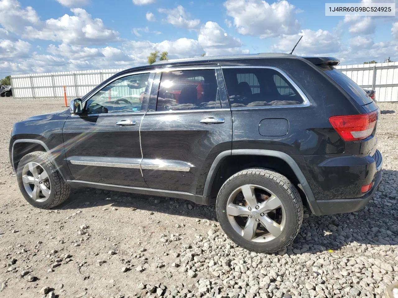 2011 Jeep Grand Cherokee Overland VIN: 1J4RR6GG9BC524925 Lot: 73138284