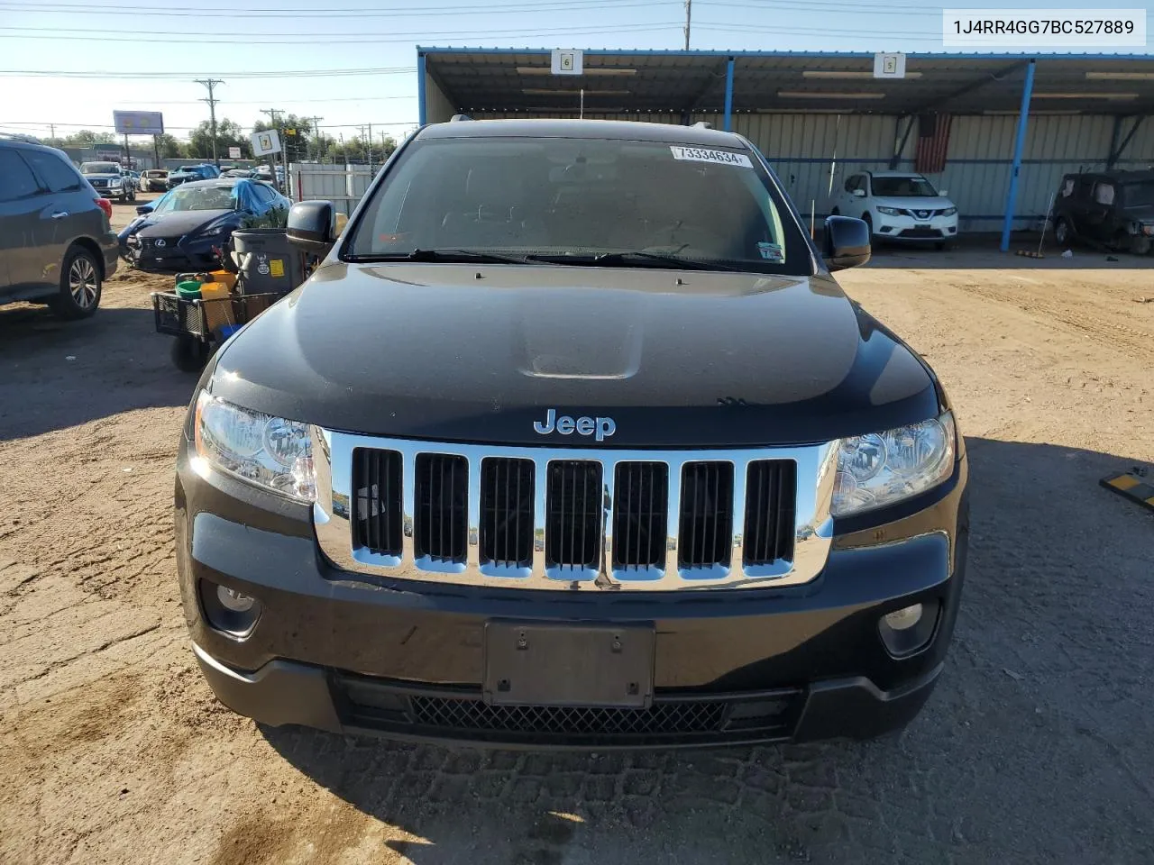 2011 Jeep Grand Cherokee Laredo VIN: 1J4RR4GG7BC527889 Lot: 73334634