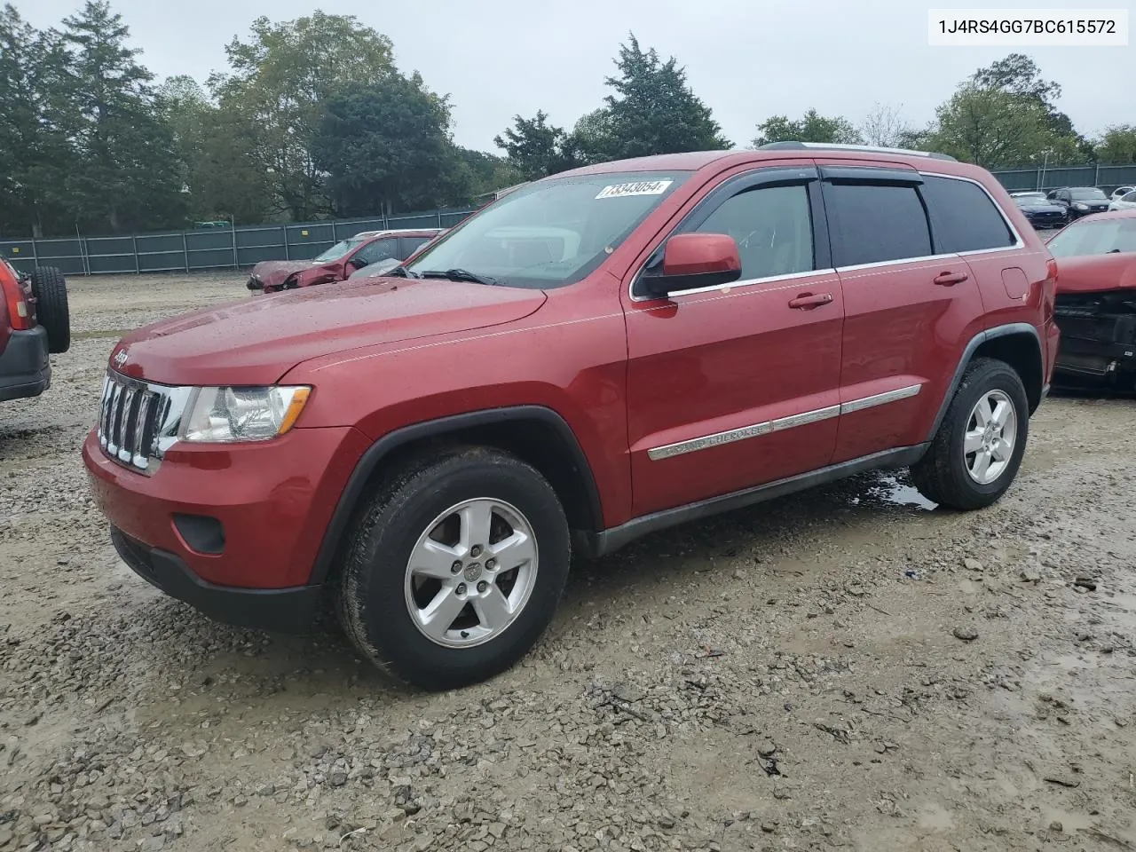 2011 Jeep Grand Cherokee Laredo VIN: 1J4RS4GG7BC615572 Lot: 73343054