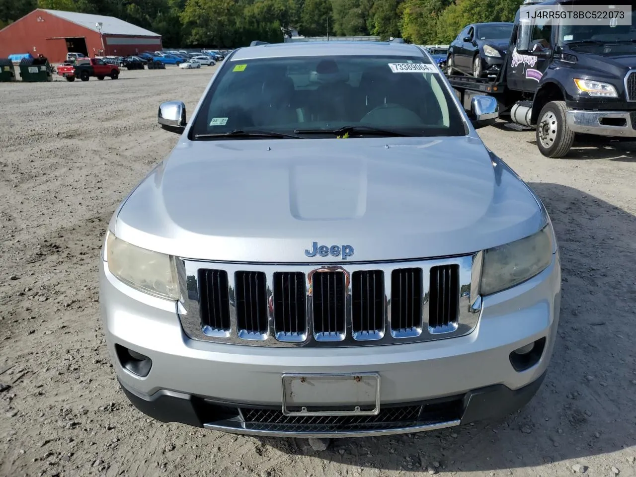 2011 Jeep Grand Cherokee Limited VIN: 1J4RR5GT8BC522073 Lot: 73389064