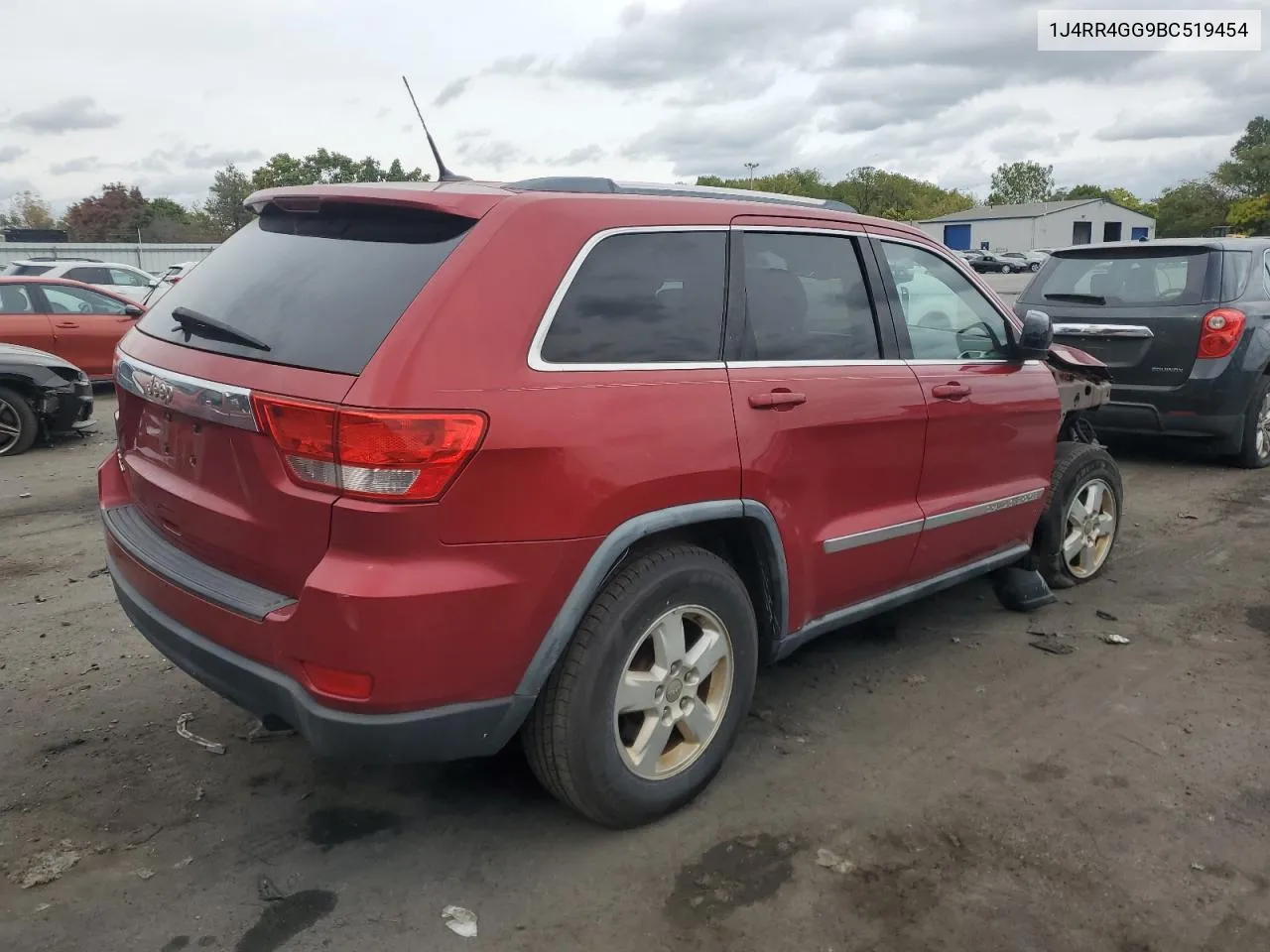 2011 Jeep Grand Cherokee Laredo VIN: 1J4RR4GG9BC519454 Lot: 73434344