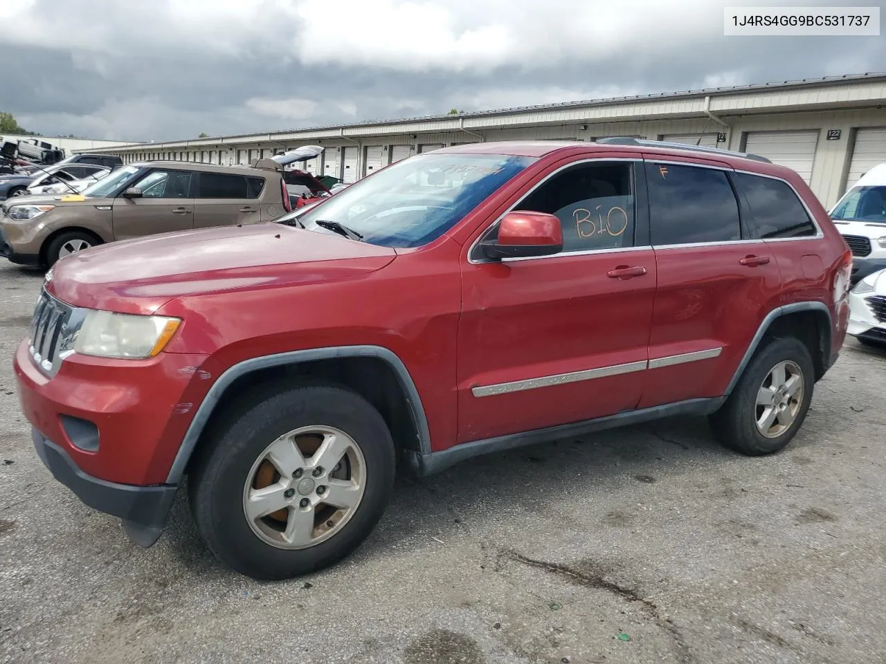 2011 Jeep Grand Cherokee Laredo VIN: 1J4RS4GG9BC531737 Lot: 73571254