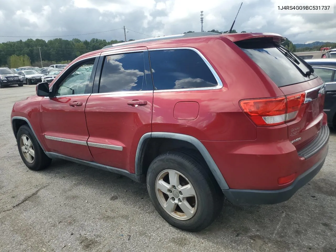 2011 Jeep Grand Cherokee Laredo VIN: 1J4RS4GG9BC531737 Lot: 73571254