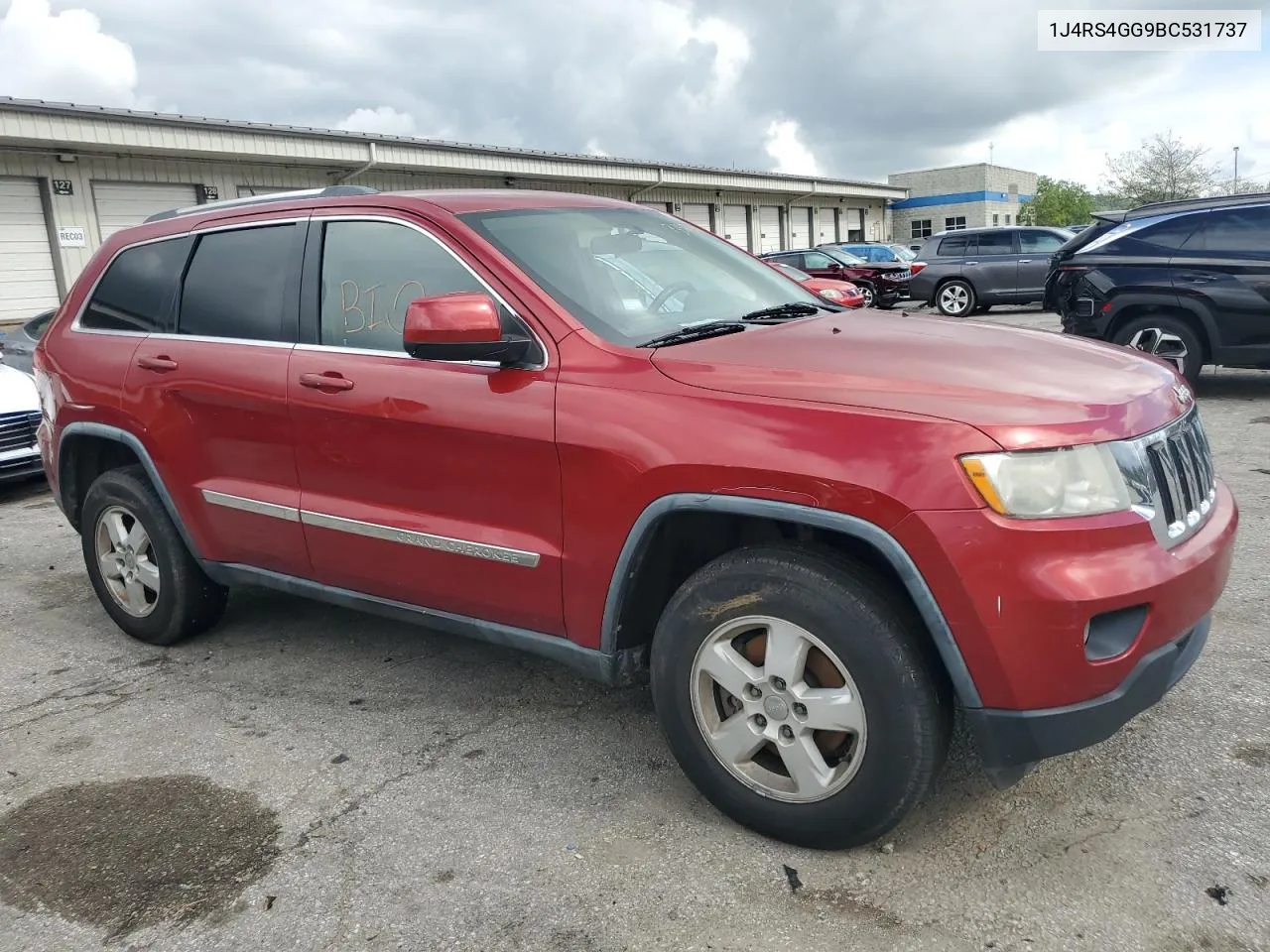 2011 Jeep Grand Cherokee Laredo VIN: 1J4RS4GG9BC531737 Lot: 73571254