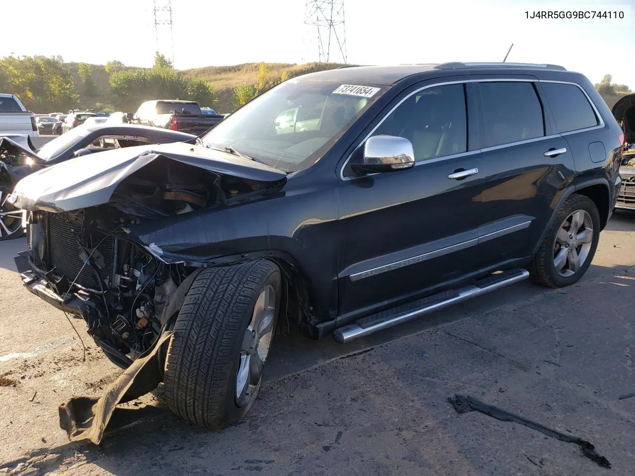 2011 Jeep Grand Cherokee Limited VIN: 1J4RR5GG9BC744110 Lot: 73741654