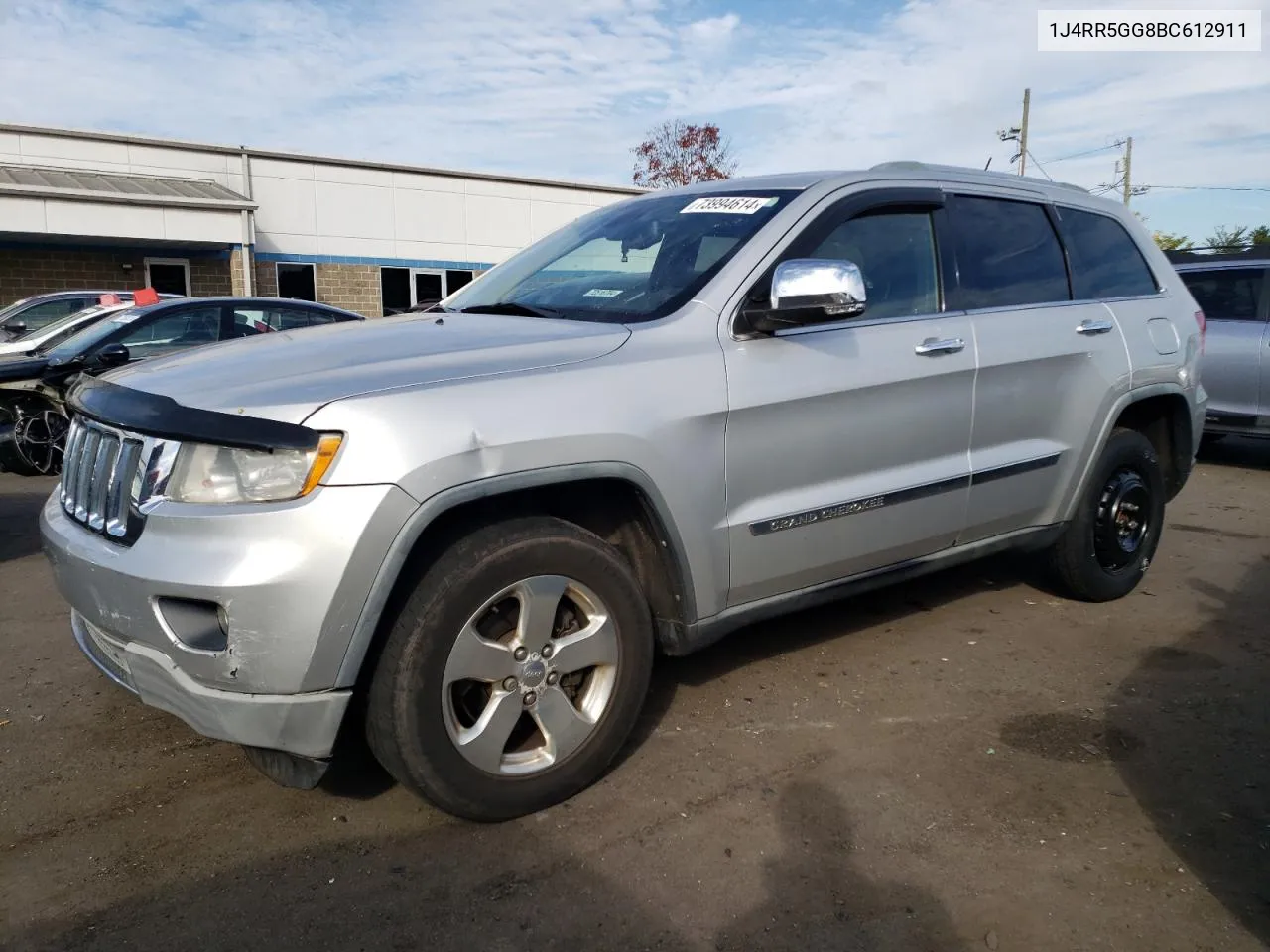 1J4RR5GG8BC612911 2011 Jeep Grand Cherokee Limited